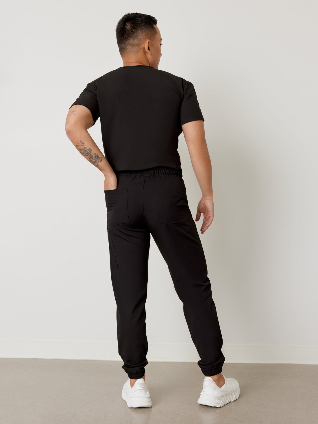 Wealthsimple x CAEP - William - Black - Men's Jogger Pants - SILVADUR™