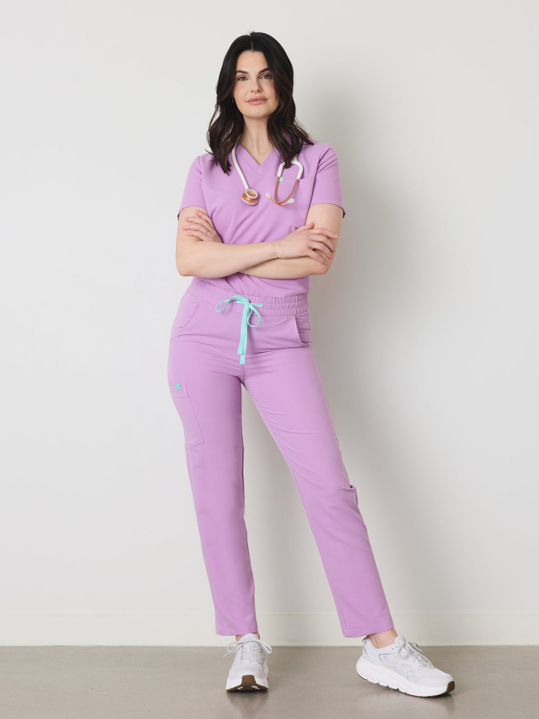 JULIETA RE-GARDE™ - LILAS - Pantalon Coupe Droite - SILVADUR™ - Vente Finale