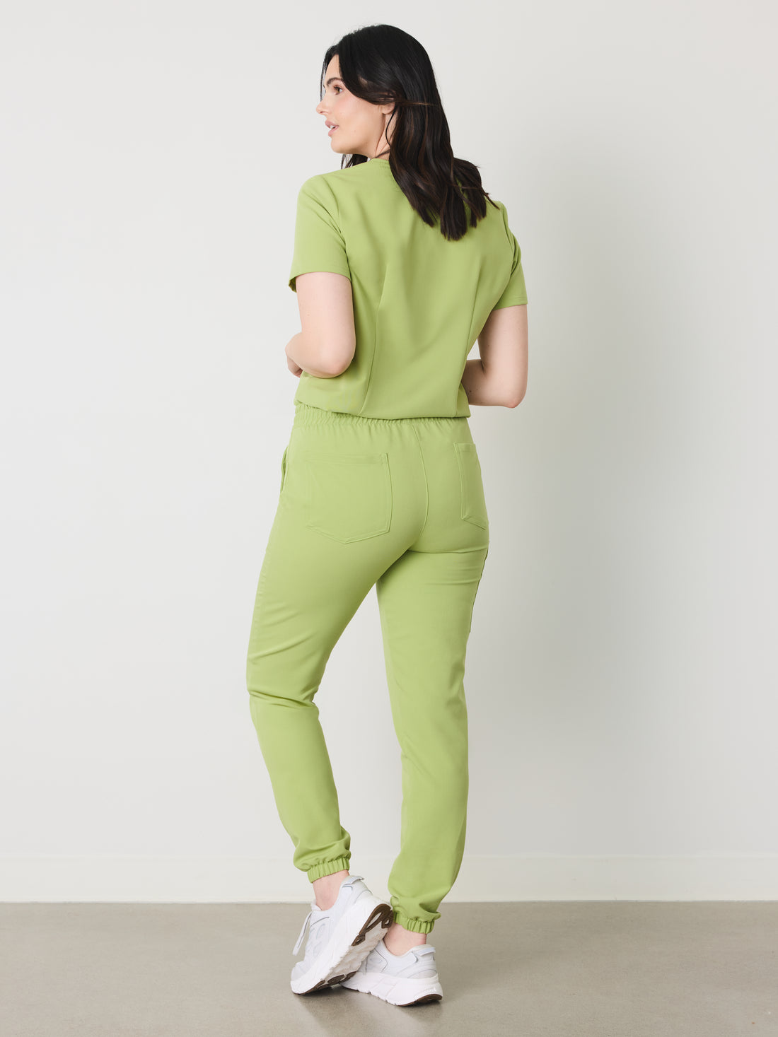 ROSIE RE-GARDE™ - MOSS GREEN - Jogger Scrub Pants - SILVADUR™ - Final Sale