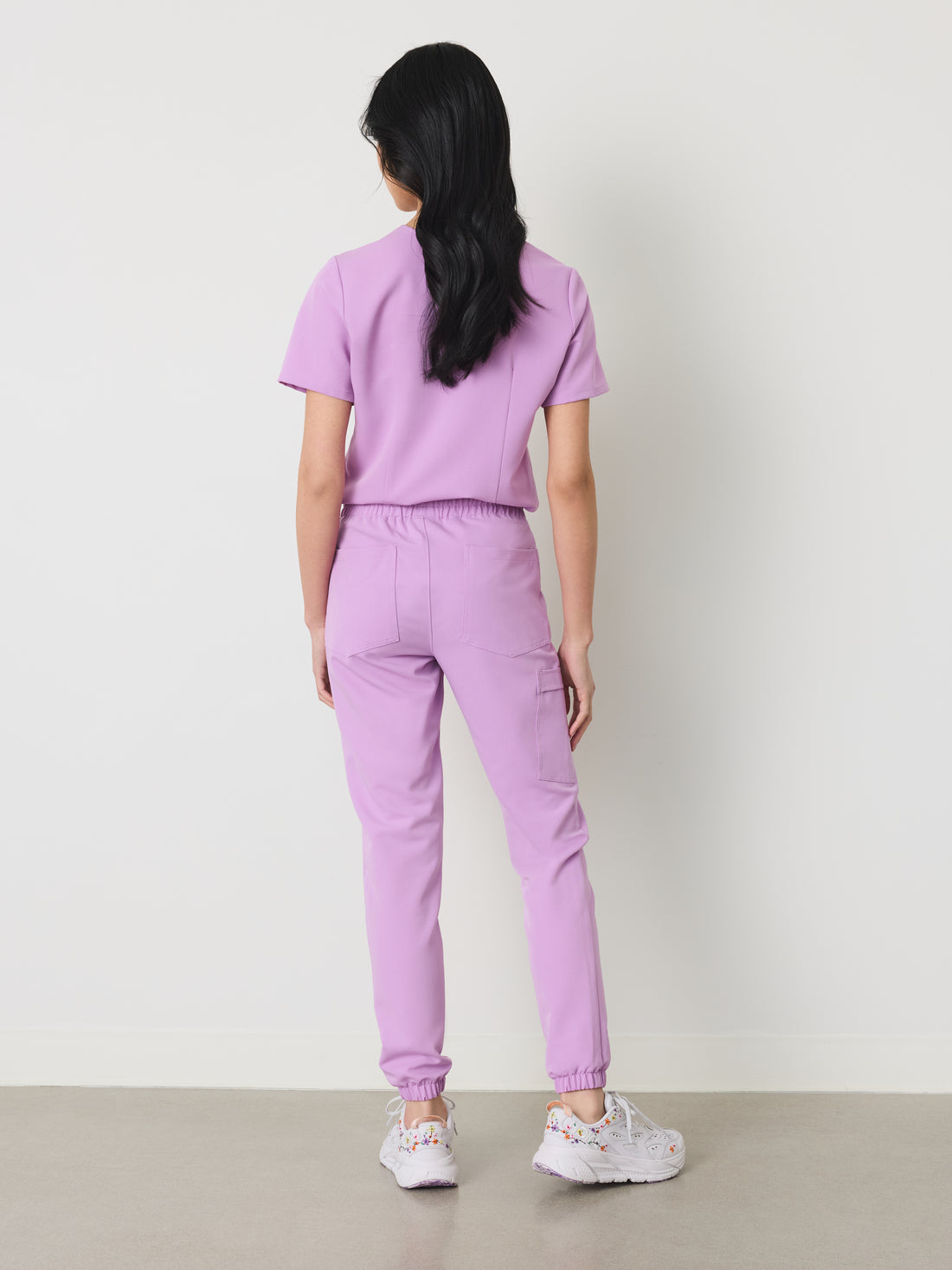 ROSIE RE-GARDE™ - LILAC - Jogger Scrub Pants - SILVADUR™