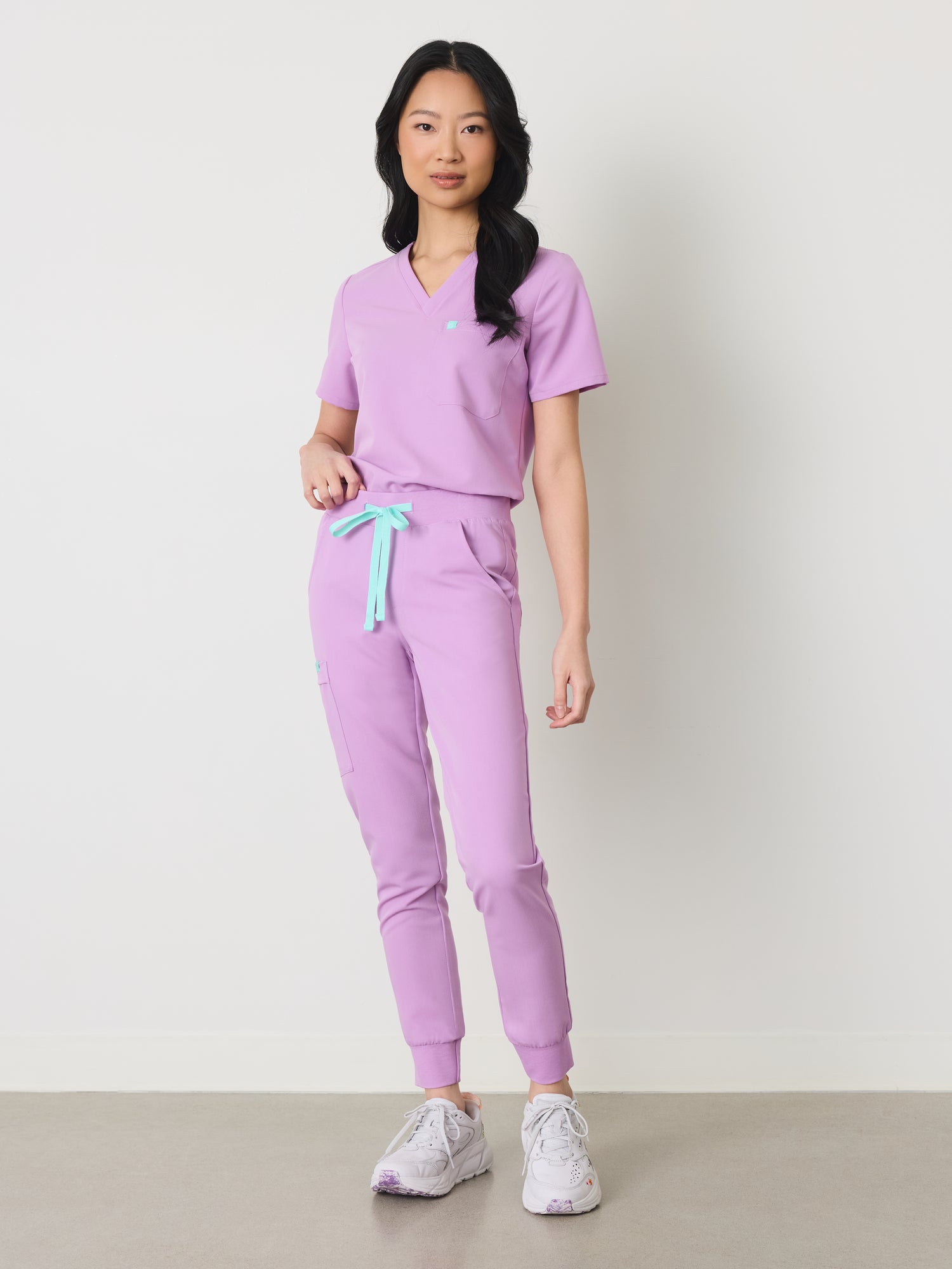 DEMI RE-GARDE™ - LILAC - Jogger Scrub Pants - SILVADUR™ - Final Sale