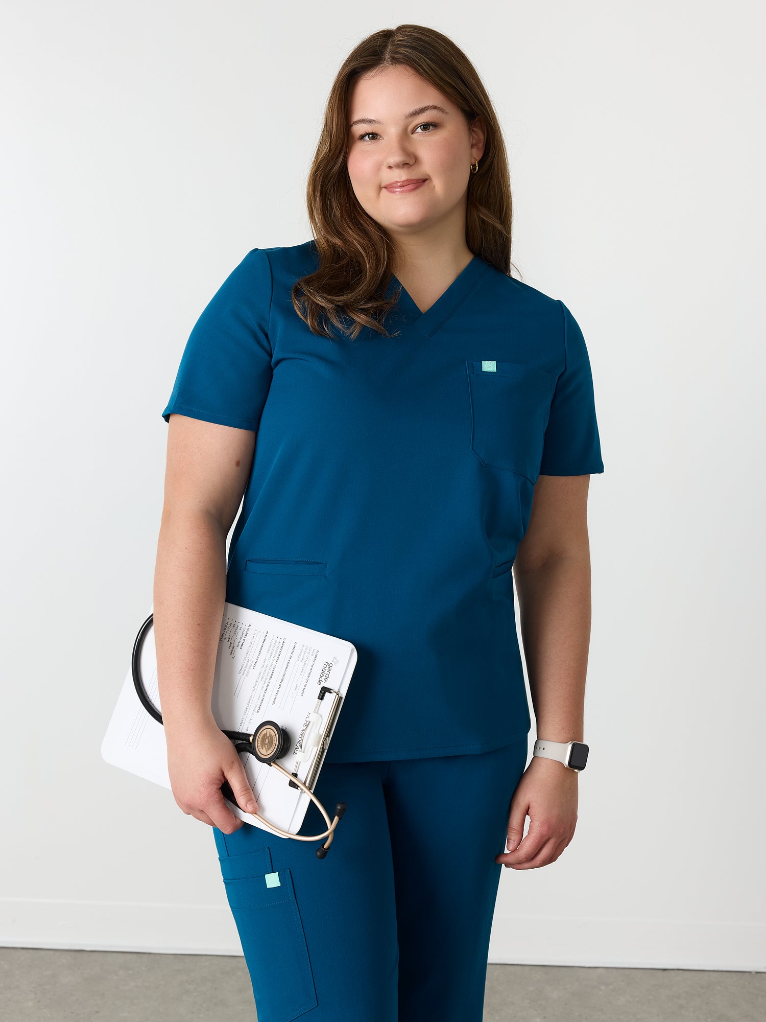 LIV RE-GARDE™ - BLEU OPALE - Haut Trois Poches - SILVADUR™
