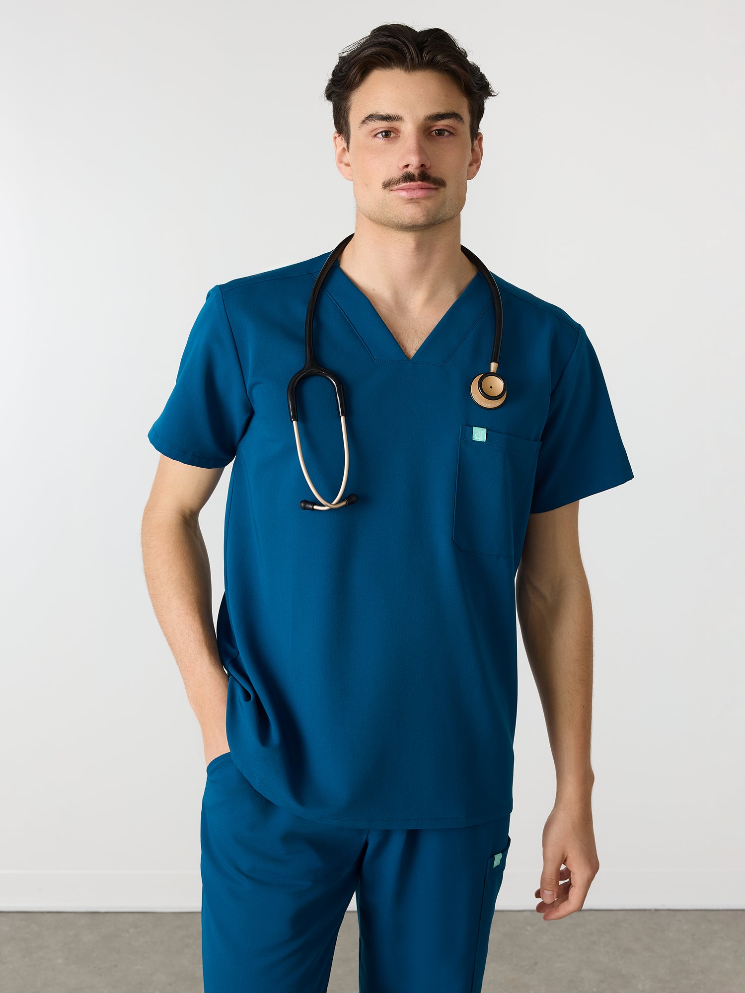 LOGAN RE-GARDE™ - BLEU OPALE - Haut Une Poche - SILVADUR™