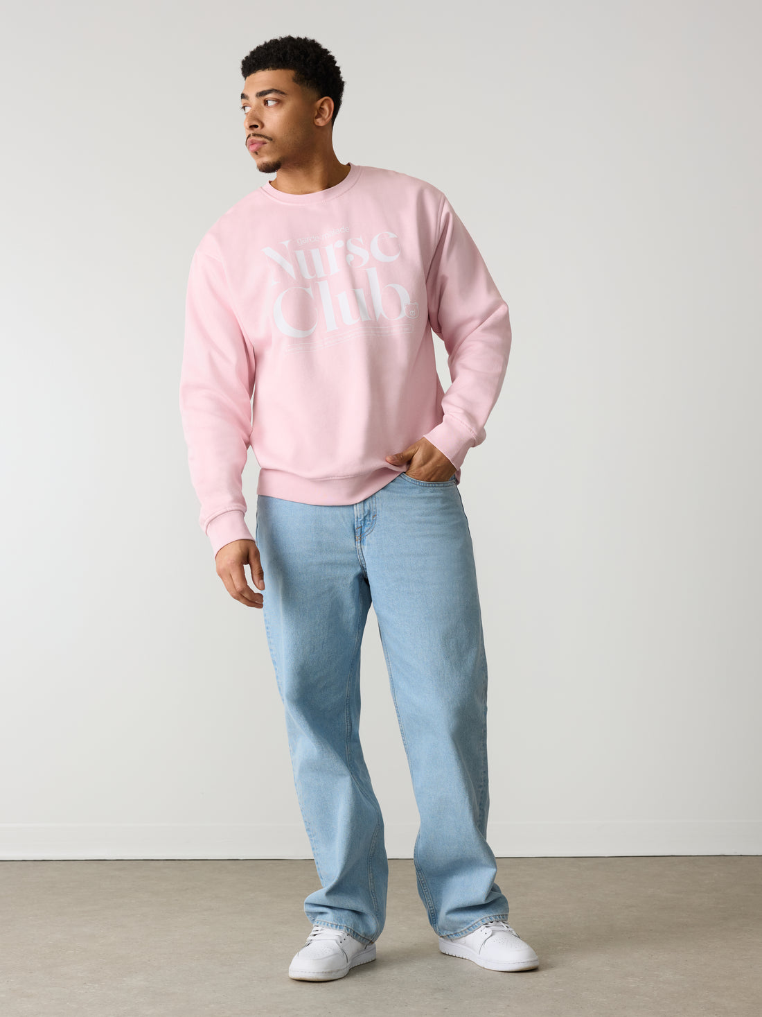 Nurse Club - Crewneck Pink