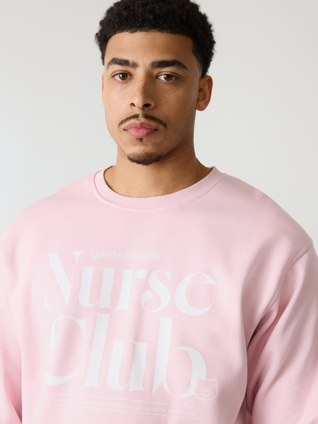 Nurse Club - Crewneck Pink
