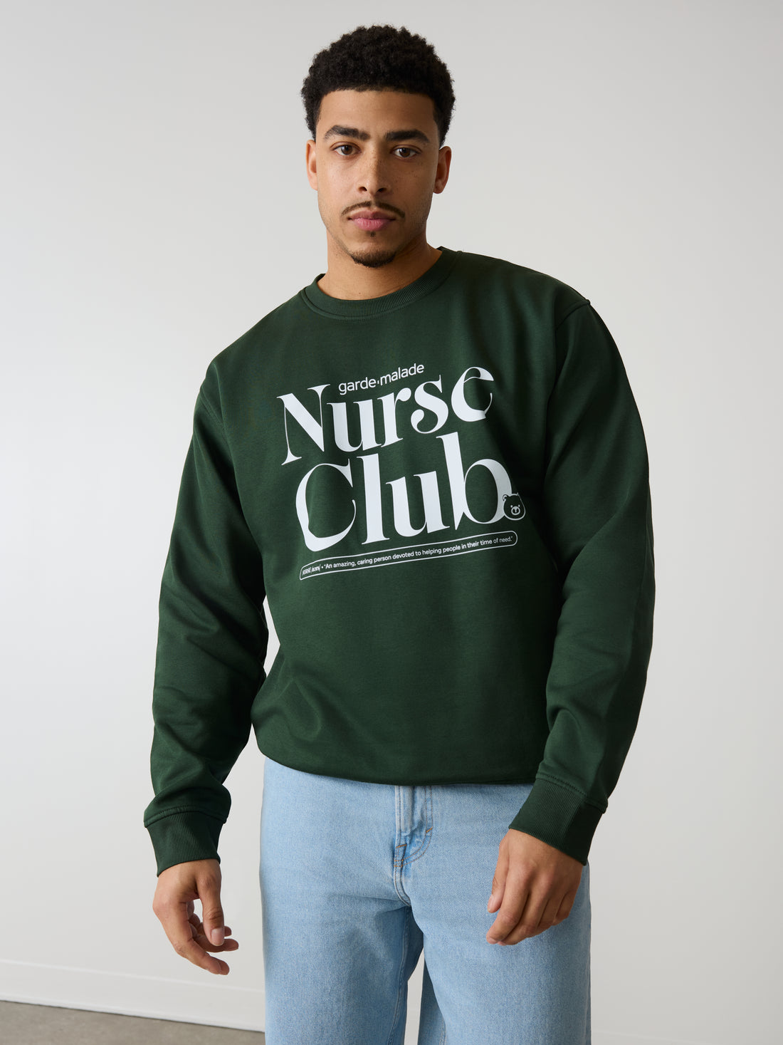 Nurse Club - Crewneck Green