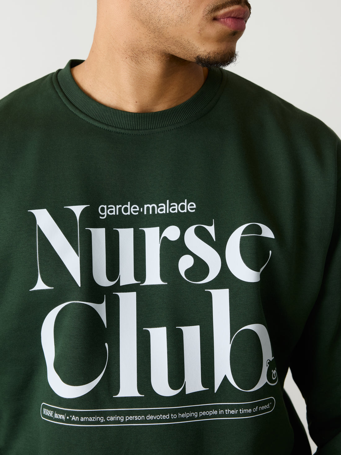 Nurse Club - Crewneck Green