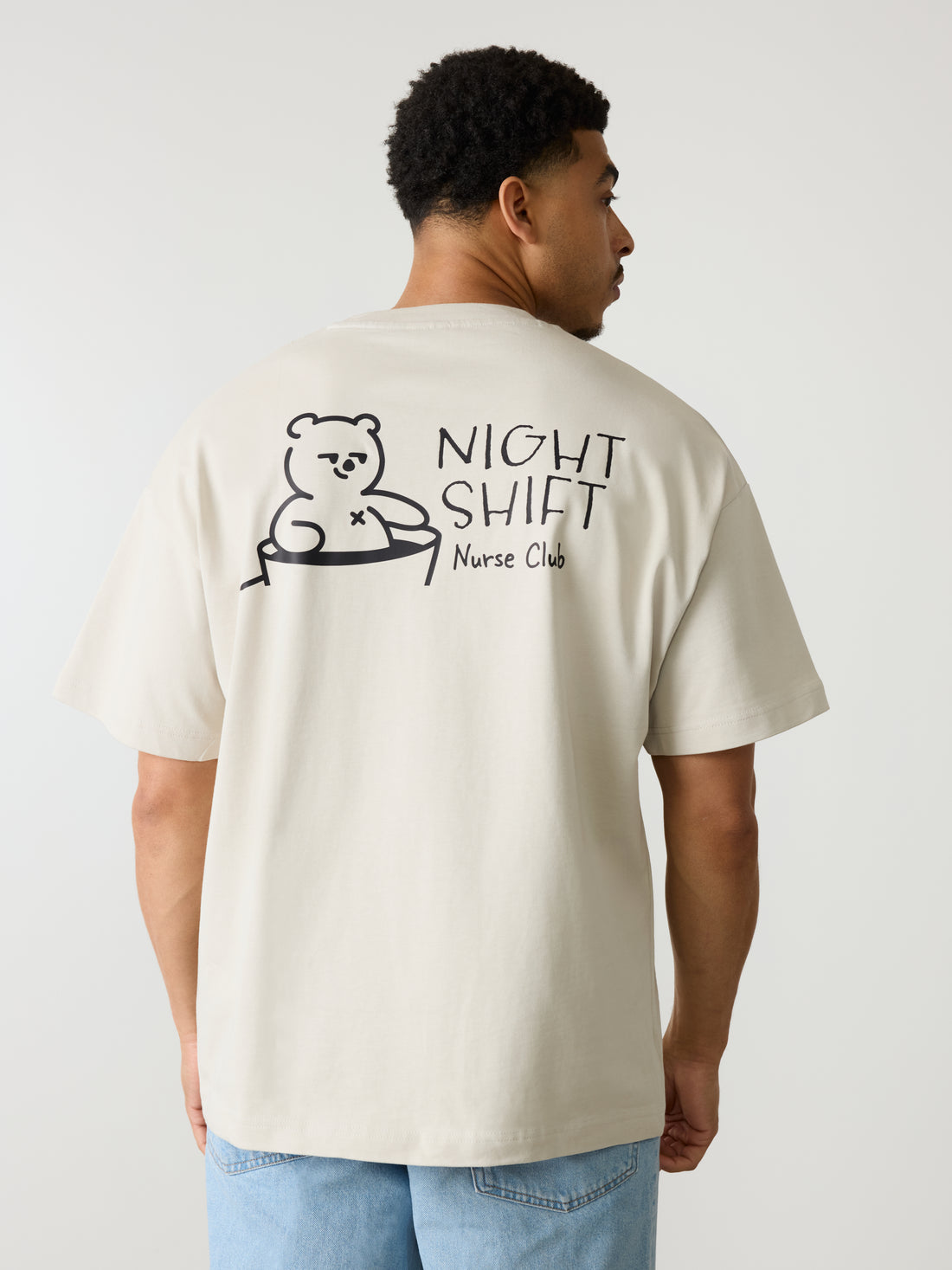 Oversized T-Shirt Unisexe - Night Shift