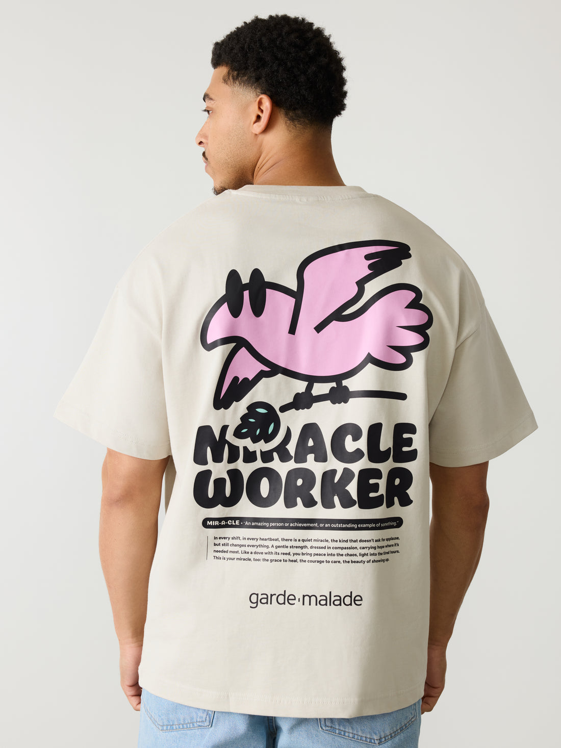 Oversized T-Shirt Unisexe - Miracle Worker