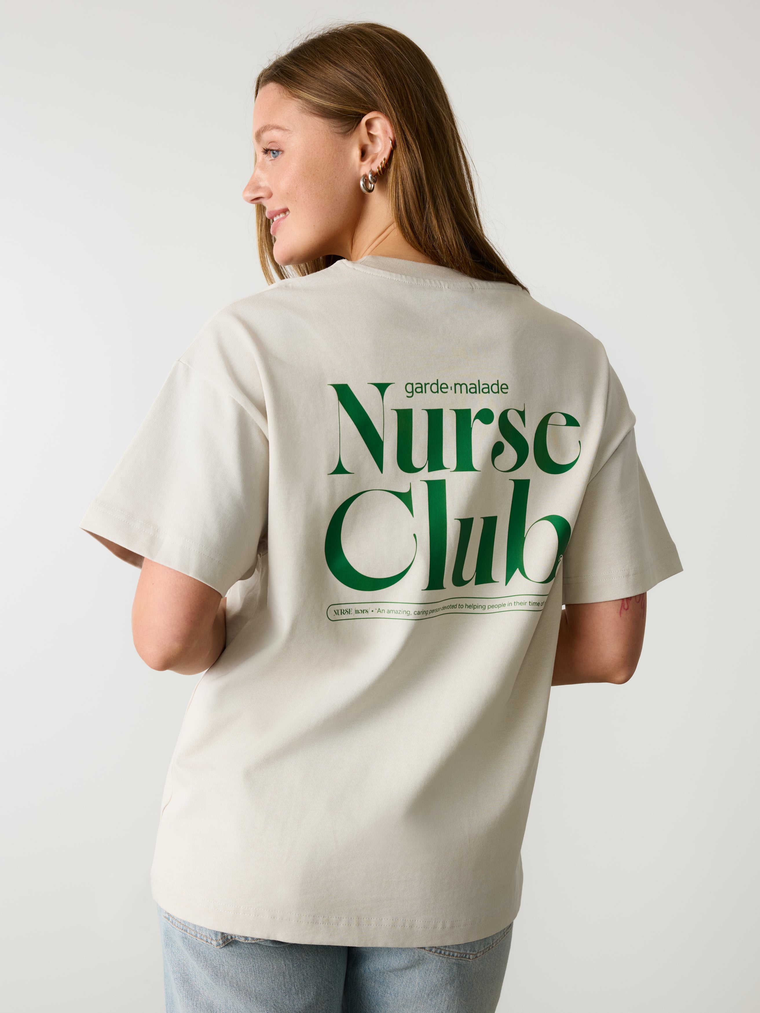 Oversized T-Shirt Unisexe - Nurse Club