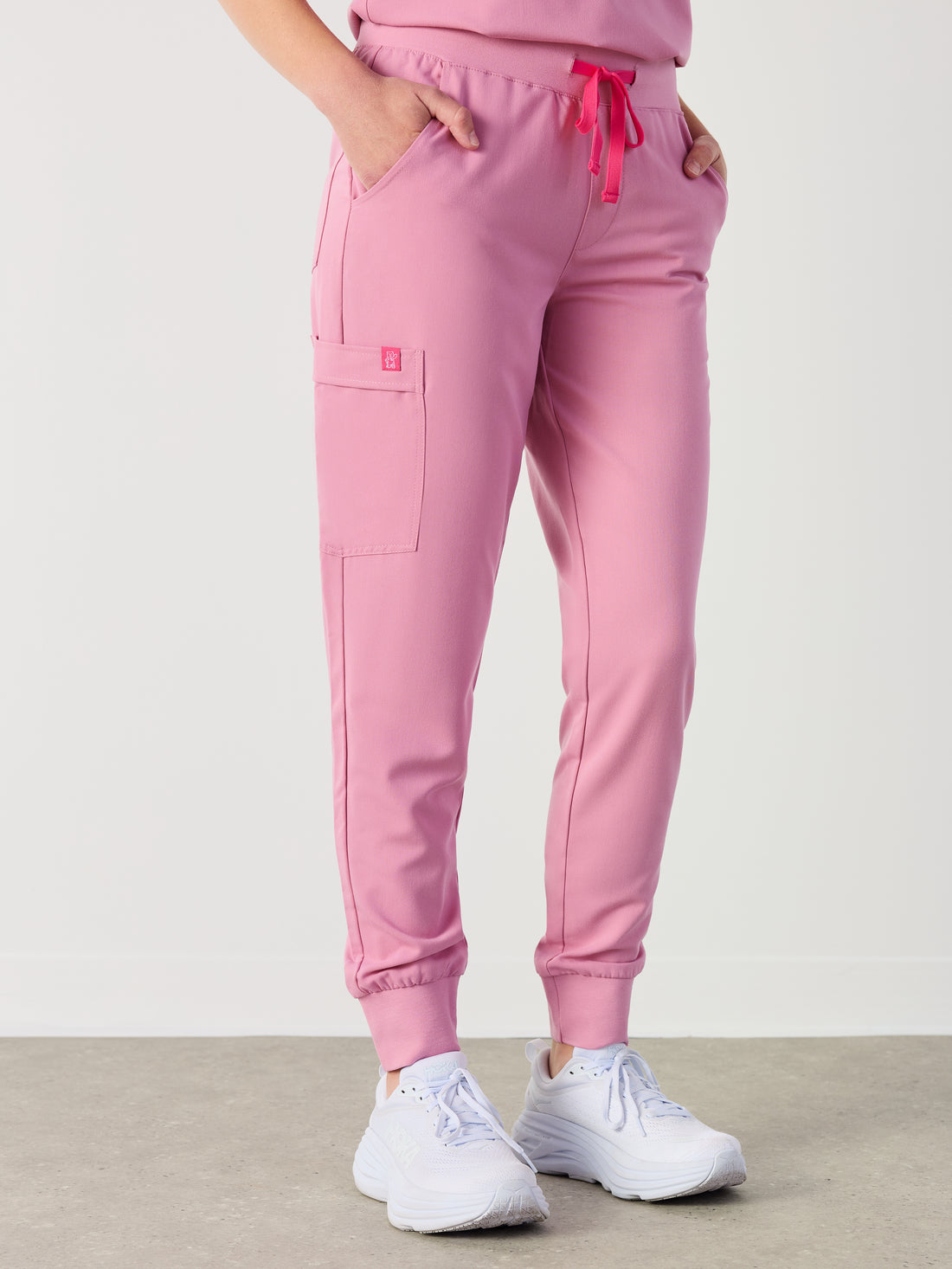 DEMI RE-GARDE™ - HOPEFUL PINK - Jogger Scrub Pants - SILVADUR™