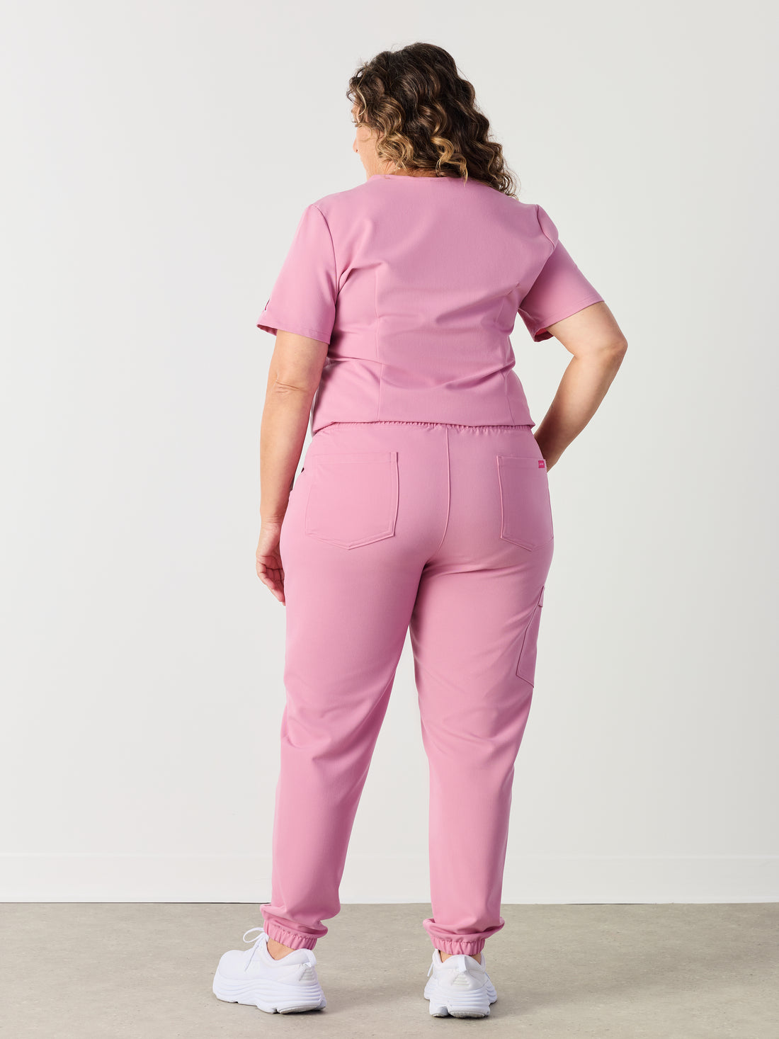 ROSIE RE-GARDE™ - HOPEFUL PINK - Jogger Scrub Pants - SILVADUR™