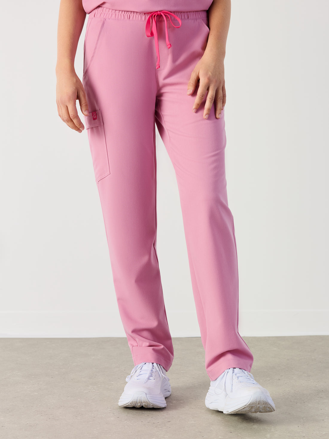 JULIETA RE-GARDE™ - HOPEFUL PINK - Straight Cut Scrub Pants - SILVADUR™