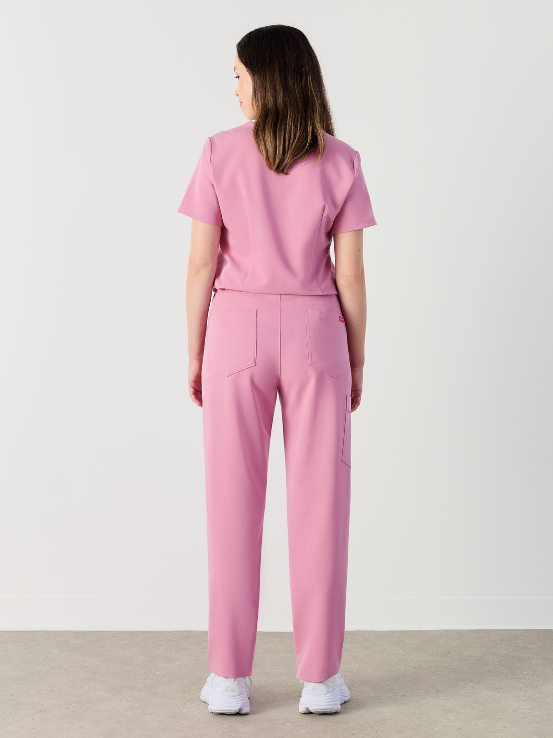 JULIETA RE-GARDE™ - HOPEFUL PINK - Straight Cut Scrub Pants - SILVADUR™