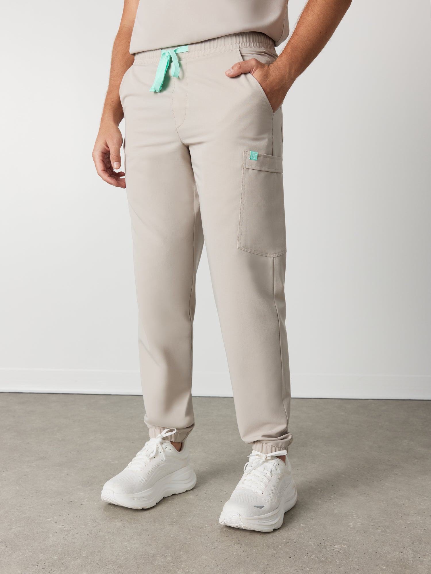 WILLIAM RE-GARDE™ - GREIGE - Men's Jogger Pants - SILVADUR™