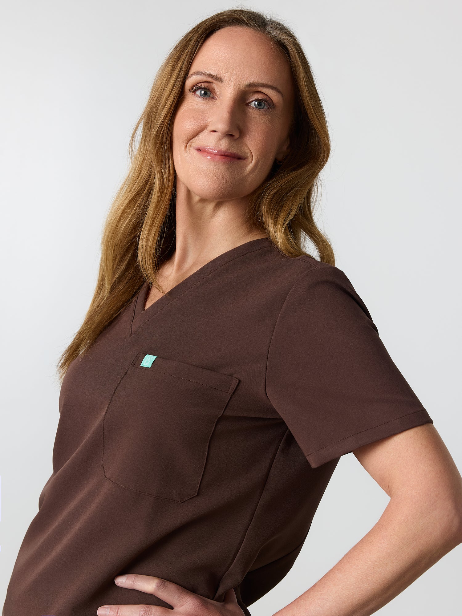 GABRIELLE RE-GARDE™ - CHOCOLAT - Haut Une Poche - SILVADUR™
