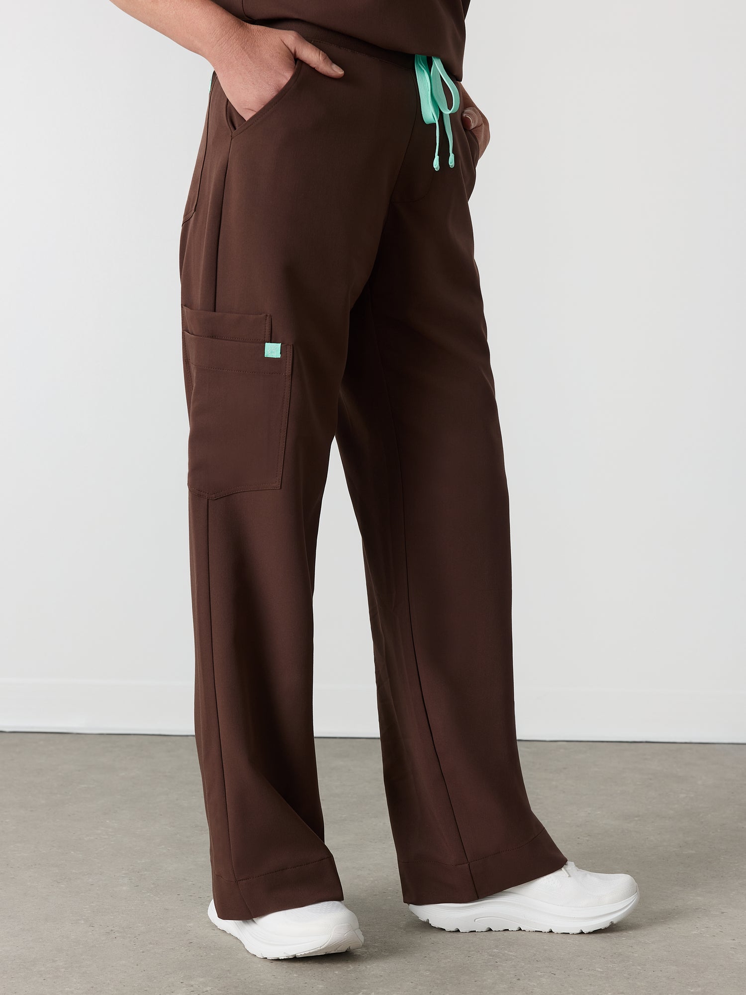 MILA RE-GARDE™ - CHOCOLAT - Pantalon Jambe Large - SILVADUR™