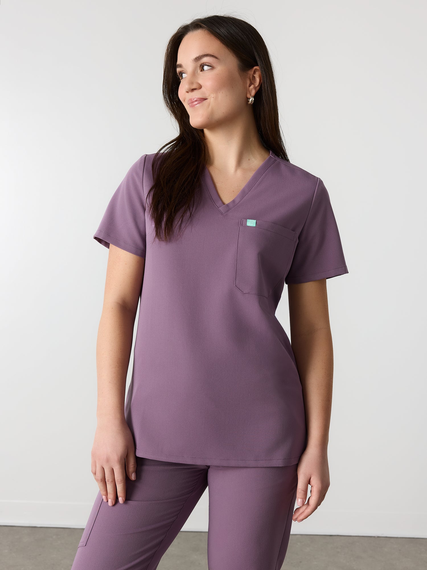 GABRIELLE RE-GARDE™ - MAUVE POUDRÉ - Haut Une Poche - SILVADUR™