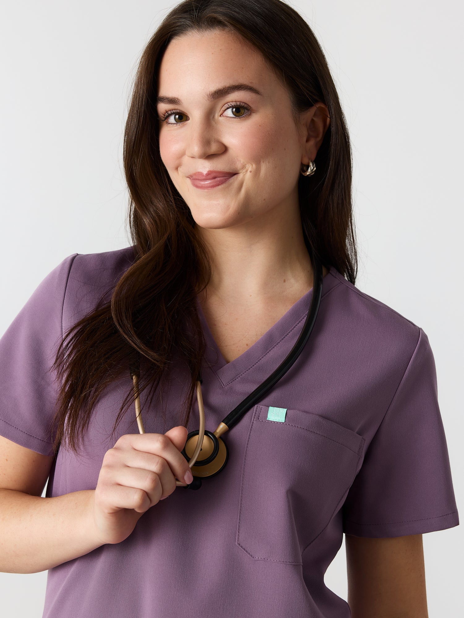 GABRIELLE RE-GARDE™ - MAUVE POUDRÉ - Haut Une Poche - SILVADUR™