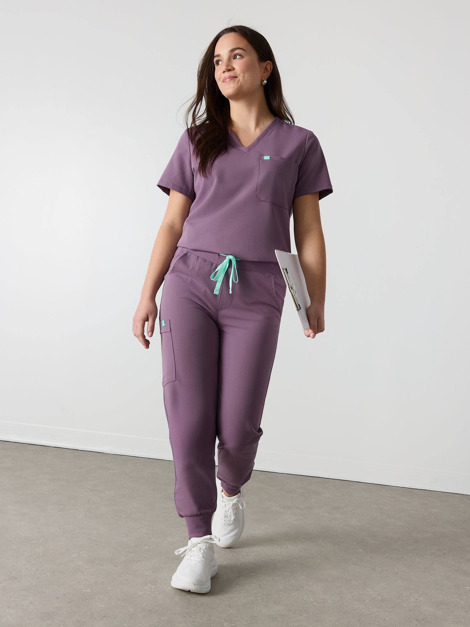 DEMI RE-GARDE™ - MAUVE POUDRÉ - Pantalon Jogger - SILVADUR™