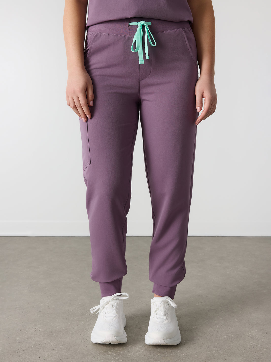 DEMI RE-GARDE™ - DUSTY PURPLE - Jogger Scrub Pants - SILVADUR™