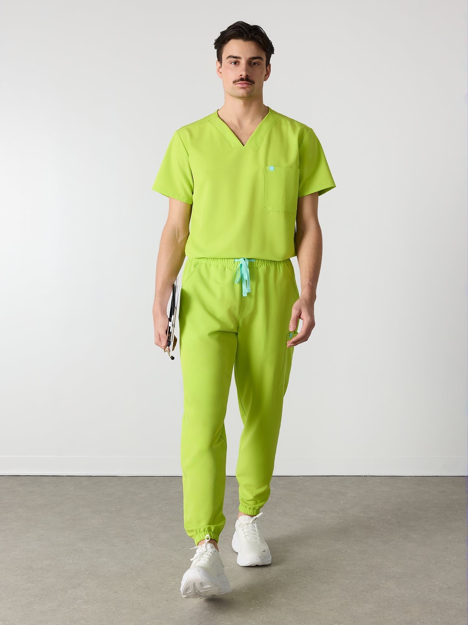 WILLIAM RE-GARDE™ - LIME - Men's Jogger Pants - SILVADUR™