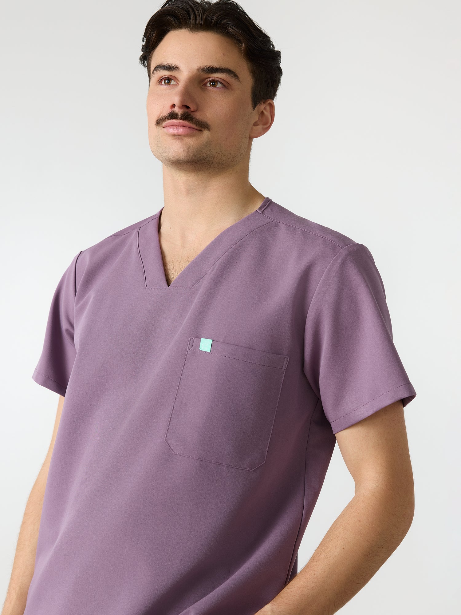 LOGAN RE-GARDE™ - MAUVE POUDRÉ - Haut Une Poche - SILVADUR™
