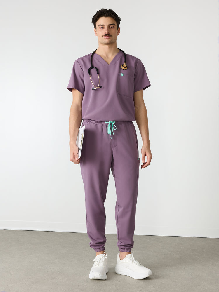 WILLIAM RE-GARDE™ - DUSTY PURPLE - Men's Jogger Pants - SILVADUR™ - Final Sale