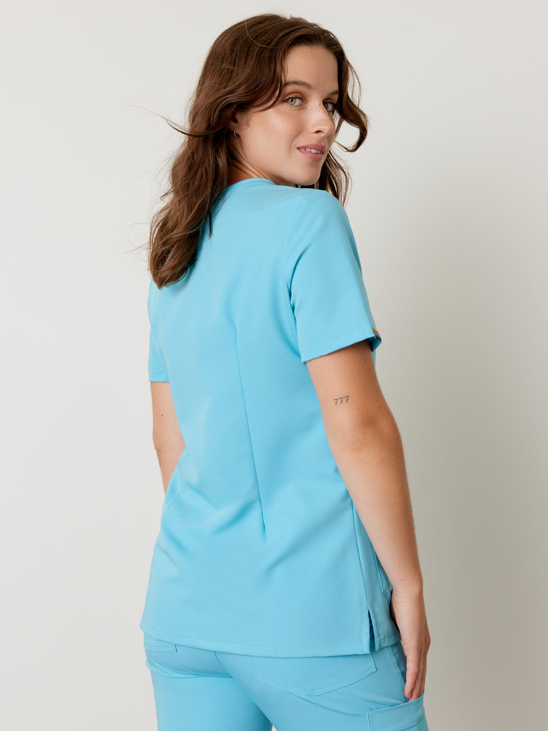 CHLOE RE-GARDE™ - RETRO BLEU - Haut Trois Poches - Vente Finale