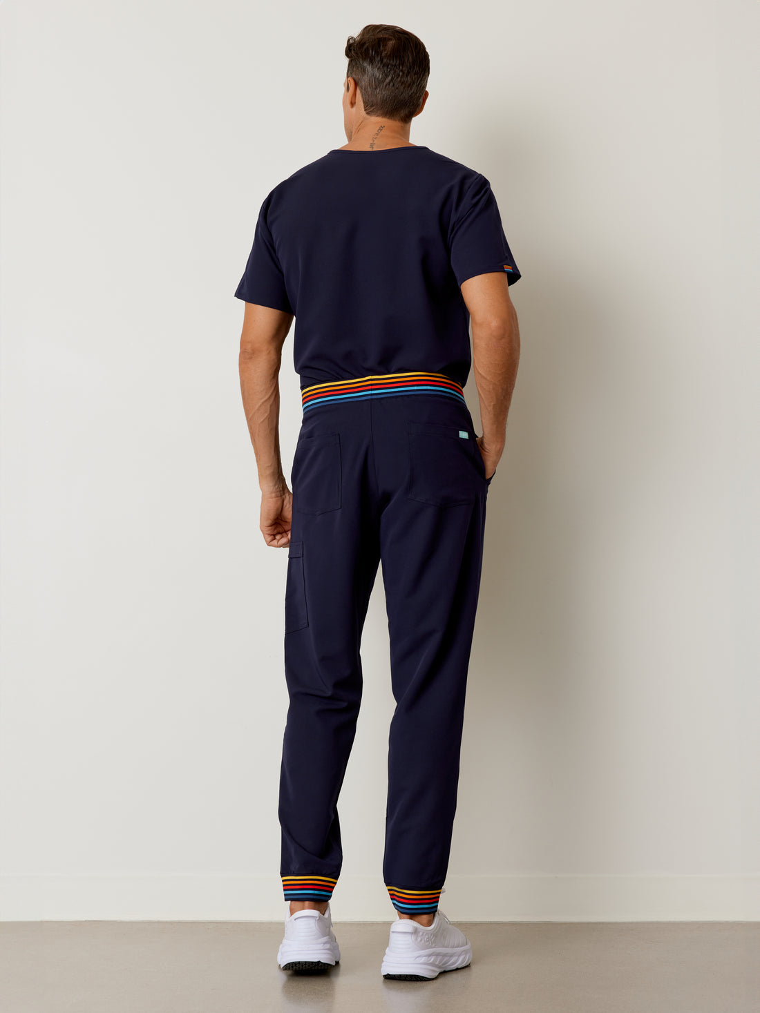 BRUCE RE-GARDE™ - RETRO BLEU NAUTIQUE - Pantalon Jogger - Vente Finale