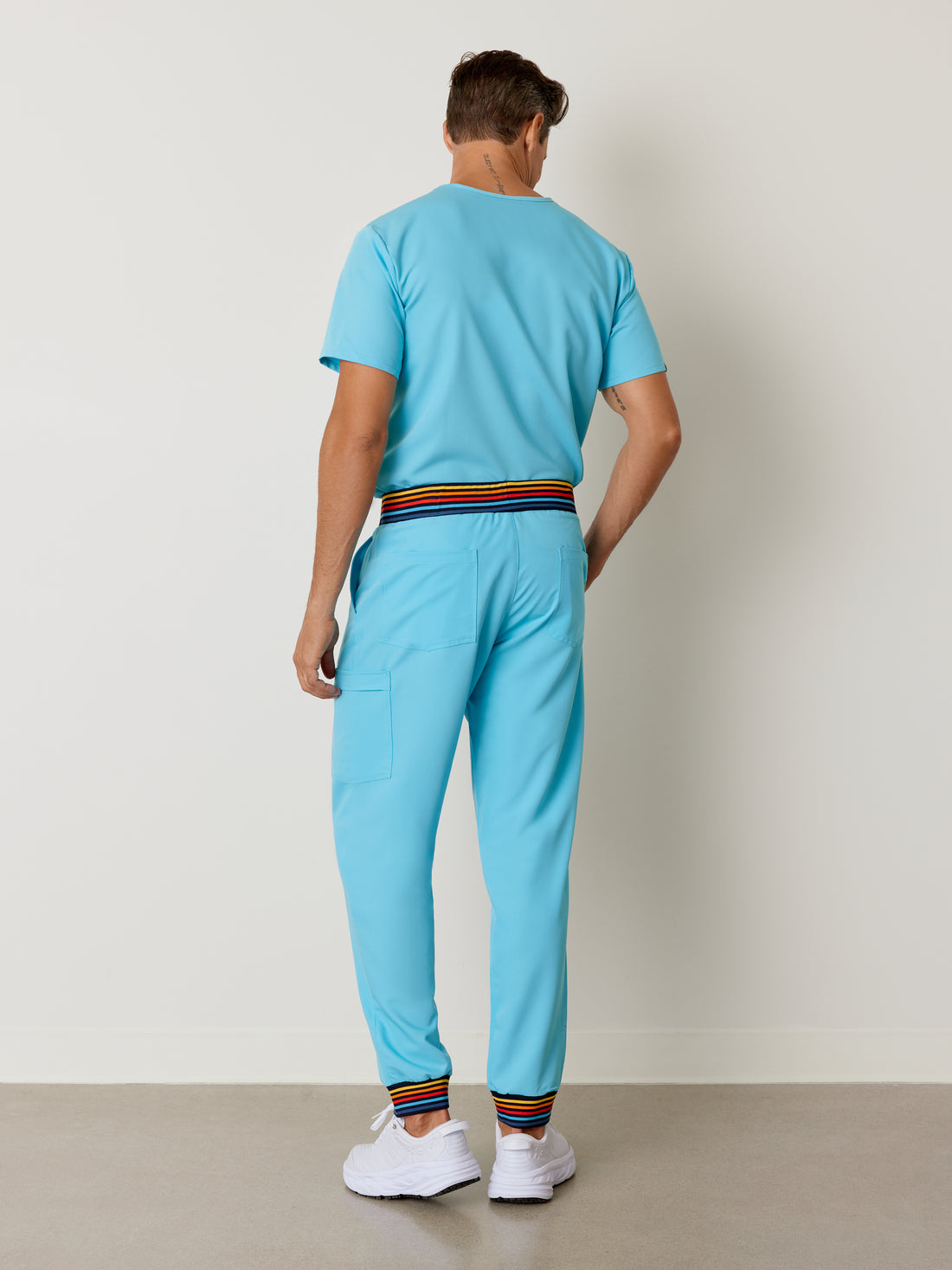 BRUCE RE-GARDE™ - RETRO BLEU - Pantalon Jogger - Vente Finale