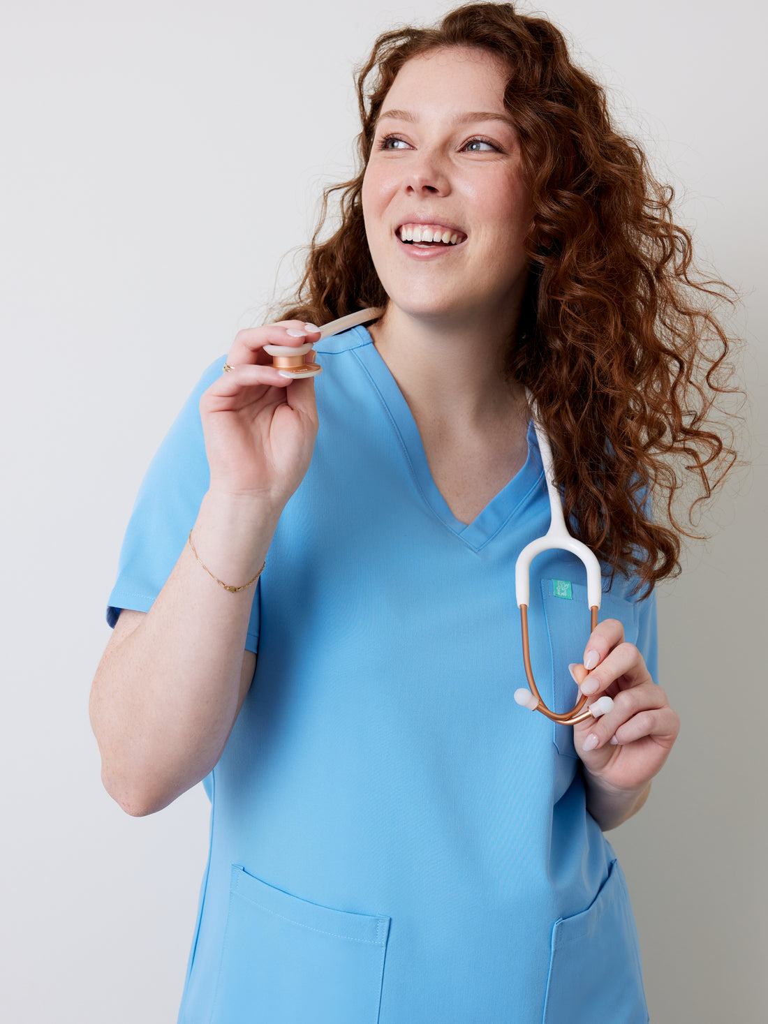 CHLOE RE-GARDE™ - BLEU CLASSIQUE - Haut Trois Poches - SILVADUR™