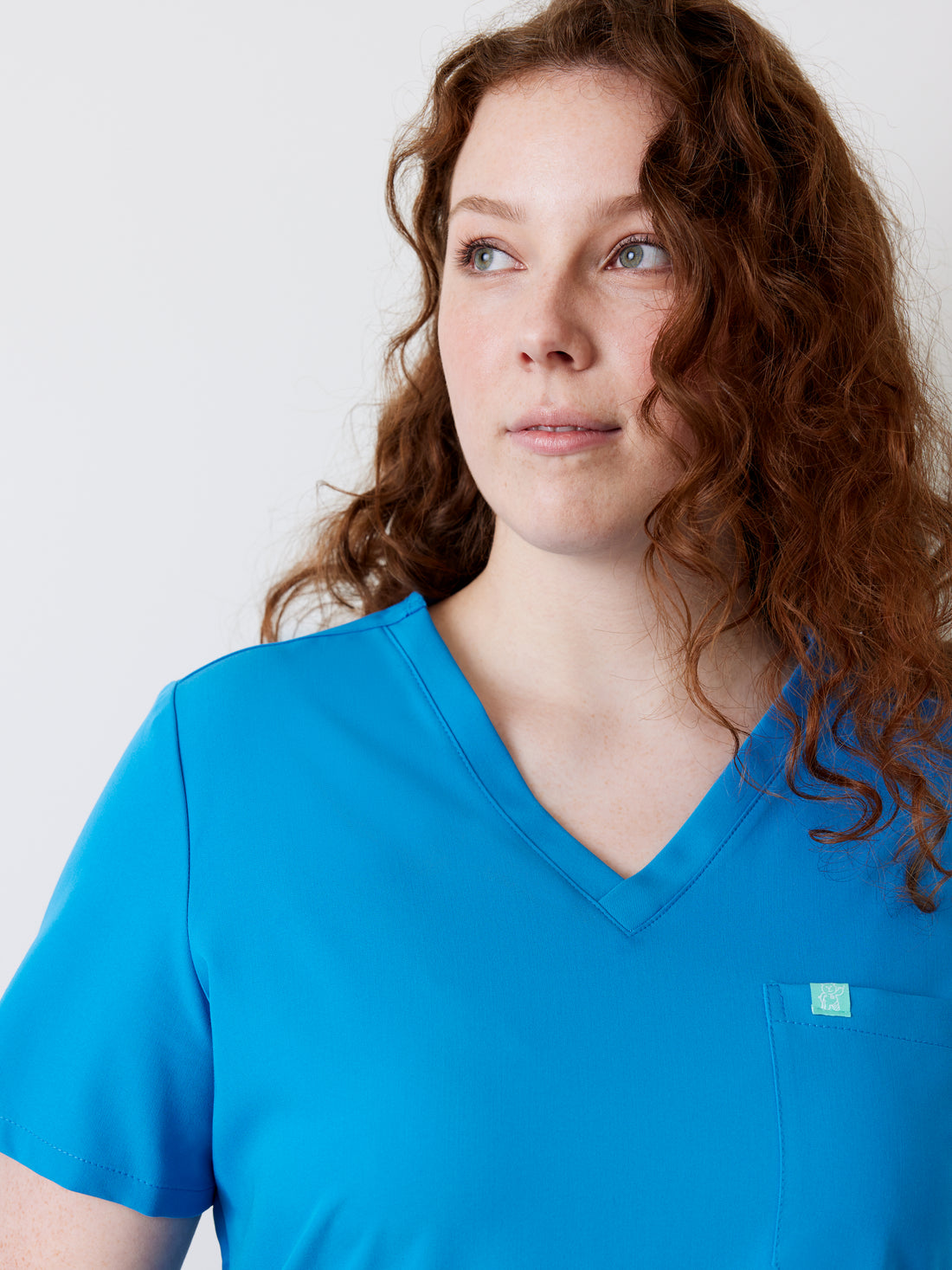 GABRIELLE RE-GARDE™ - BLEU AZUR - Haut Une Poche - Vente Finale