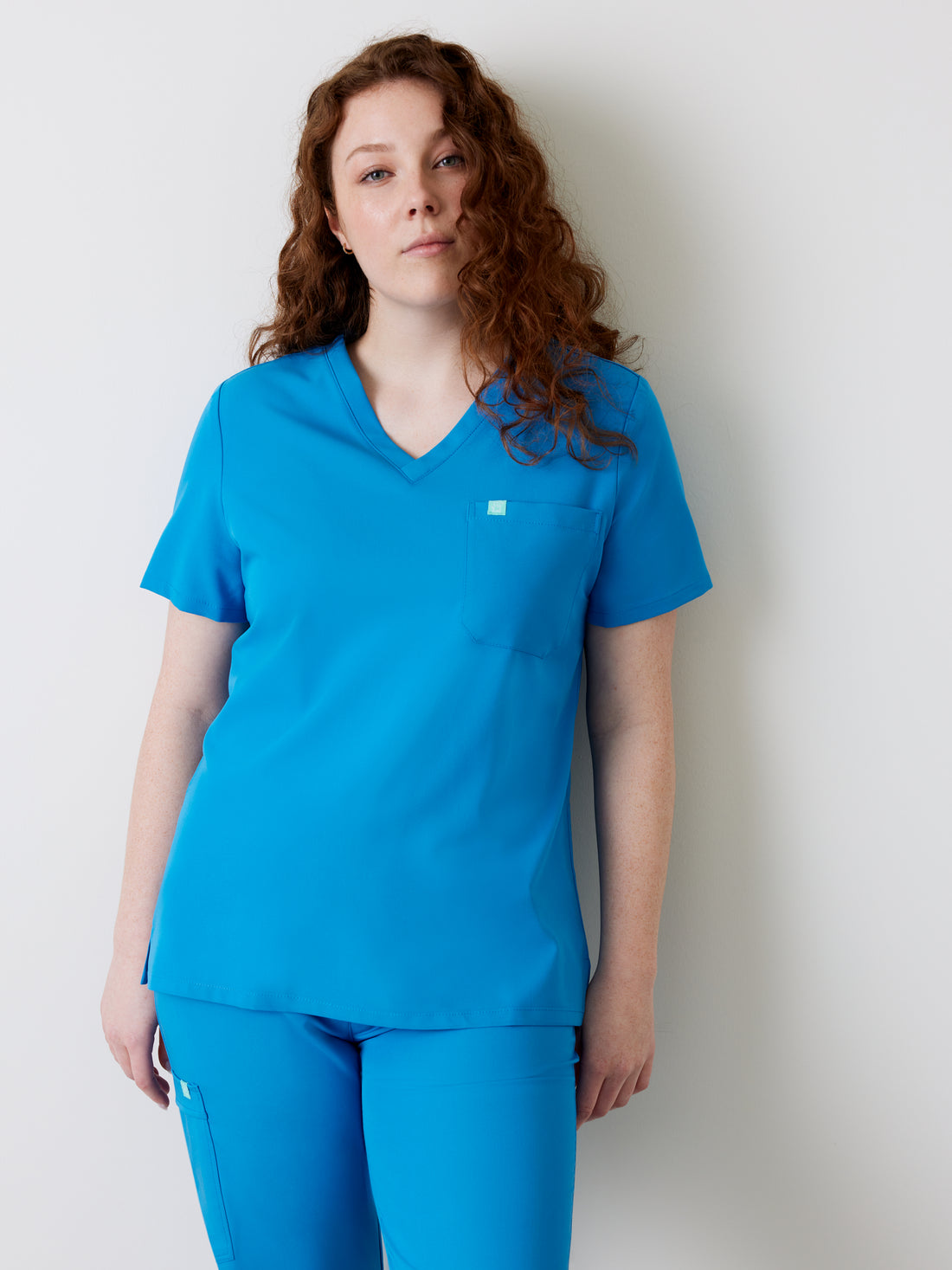 GABRIELLE RE-GARDE™ - BLEU AZUR - Haut Une Poche - Vente Finale