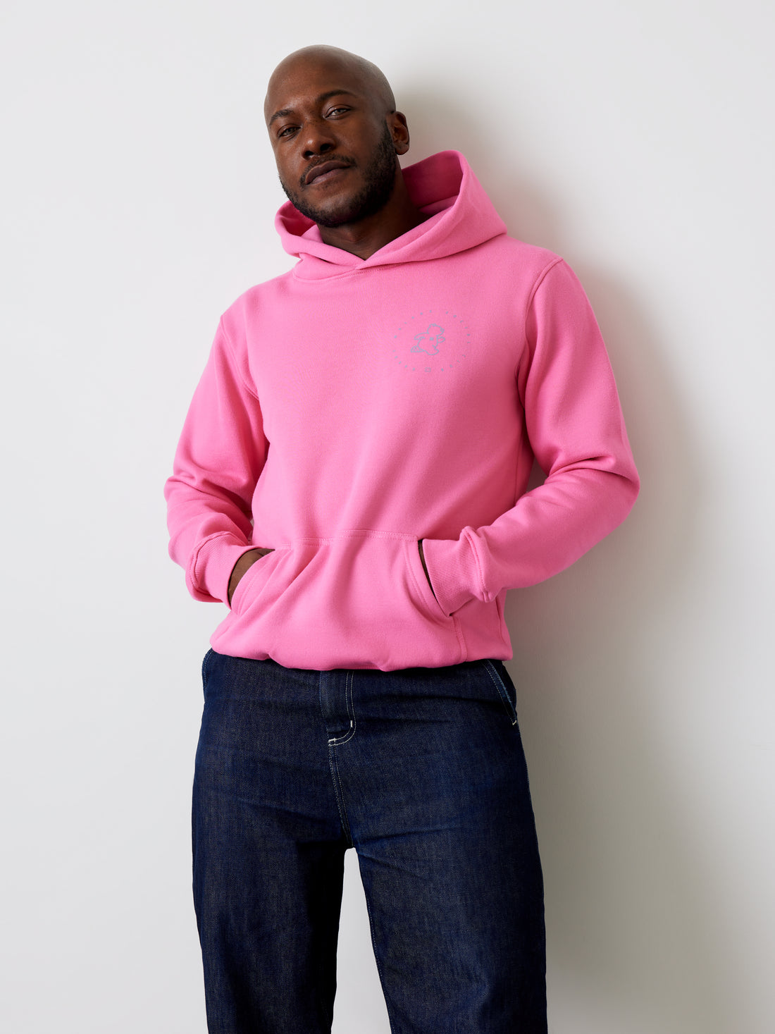 Premium Heavyweight Hoodie – Running Ted - Azalea Pink - Final Sale