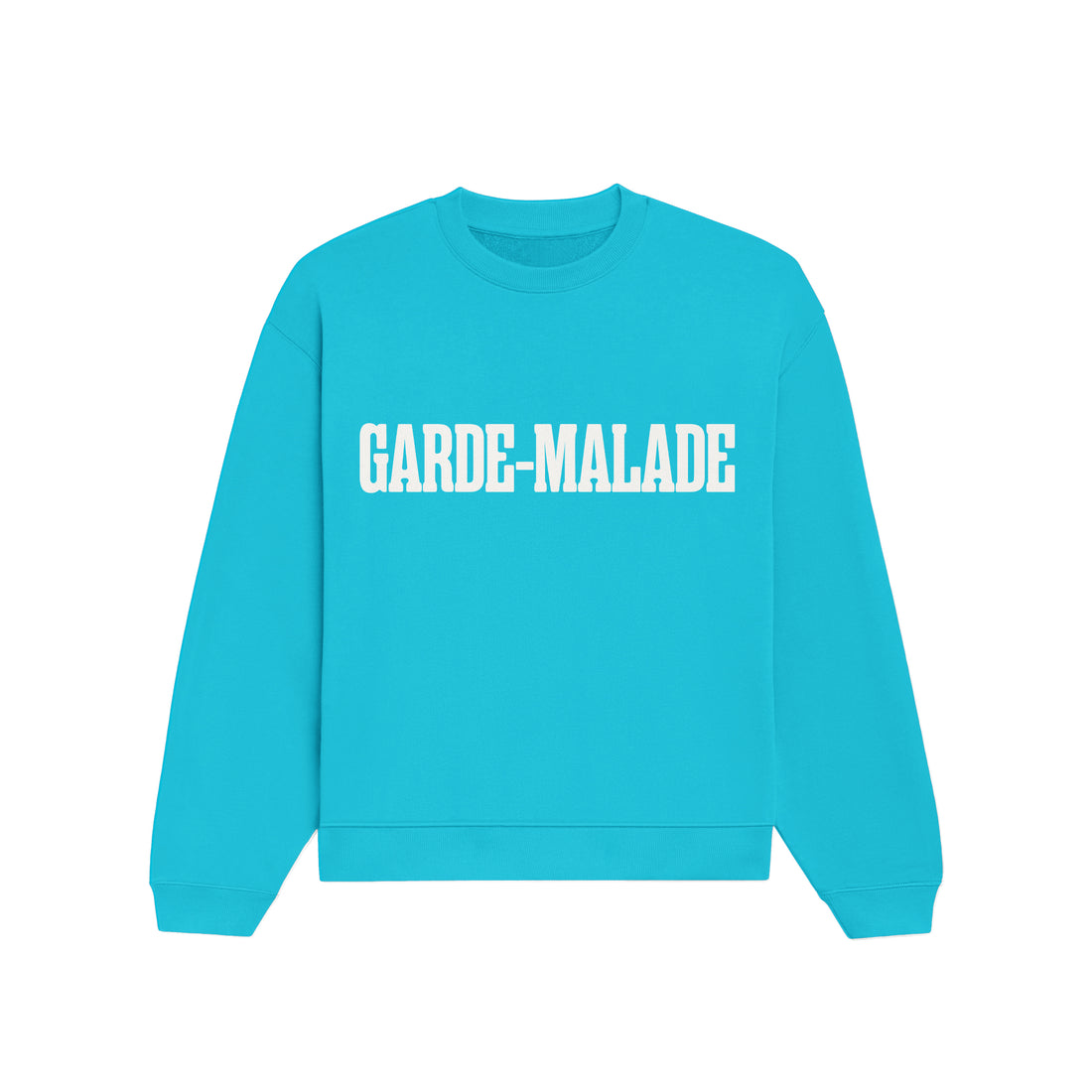 Premium Heavyweight Crewneck - Garde-Malade Classique - Bali Blue