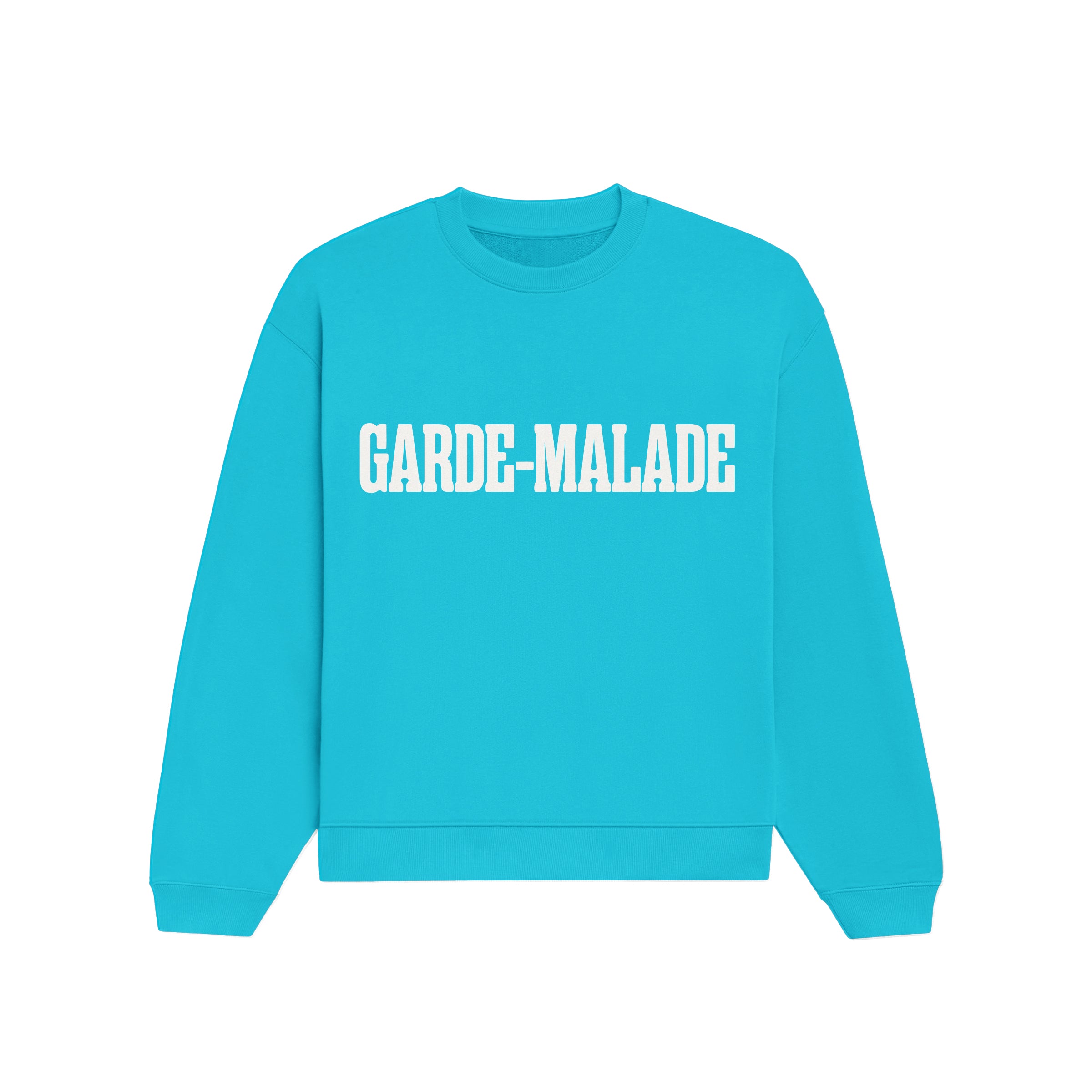 Premium Heavyweight Crewneck - Garde-Malade Classique - Bali Blue