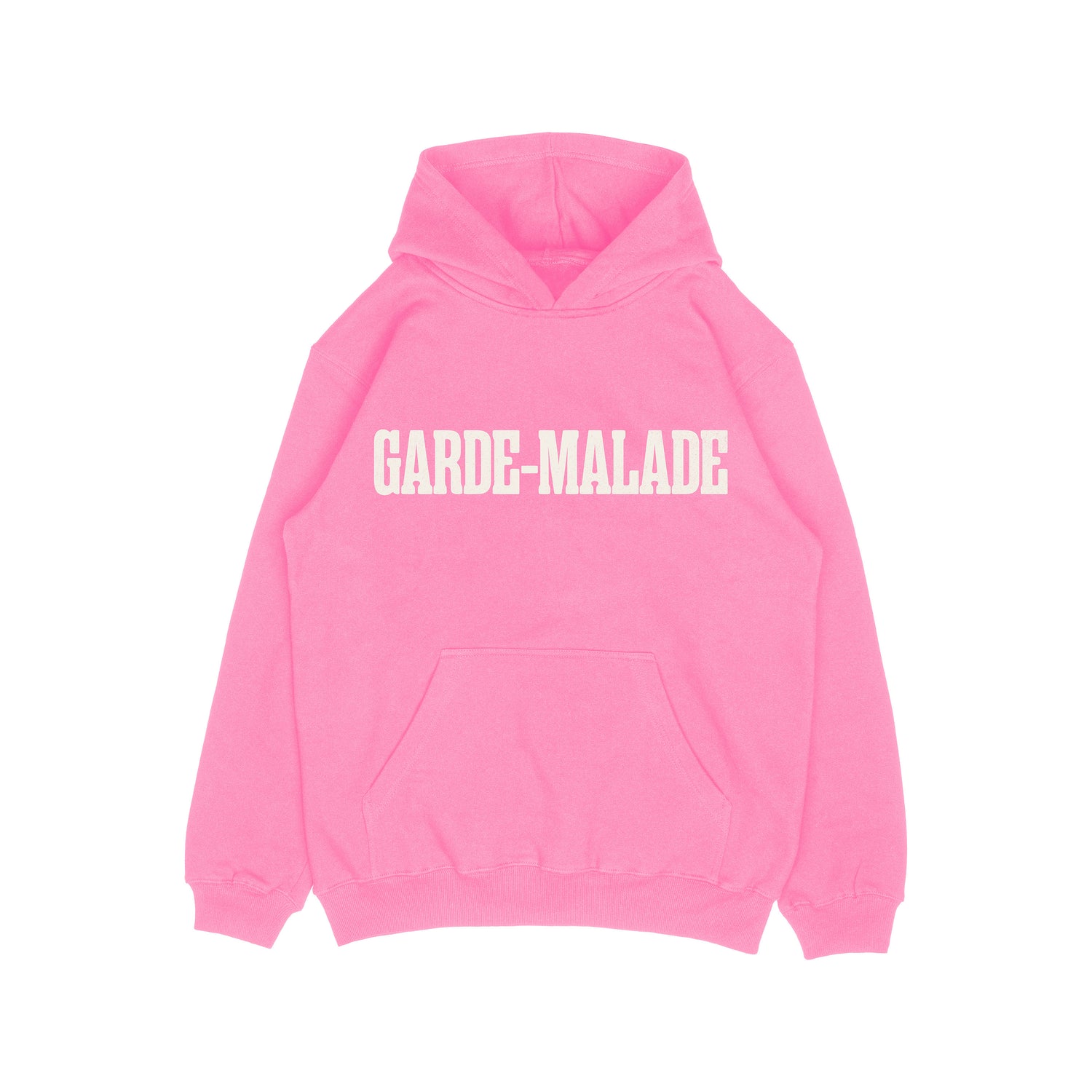 Premium Heavyweight Hoodie - Garde-Malade Classique - Rose Azalée