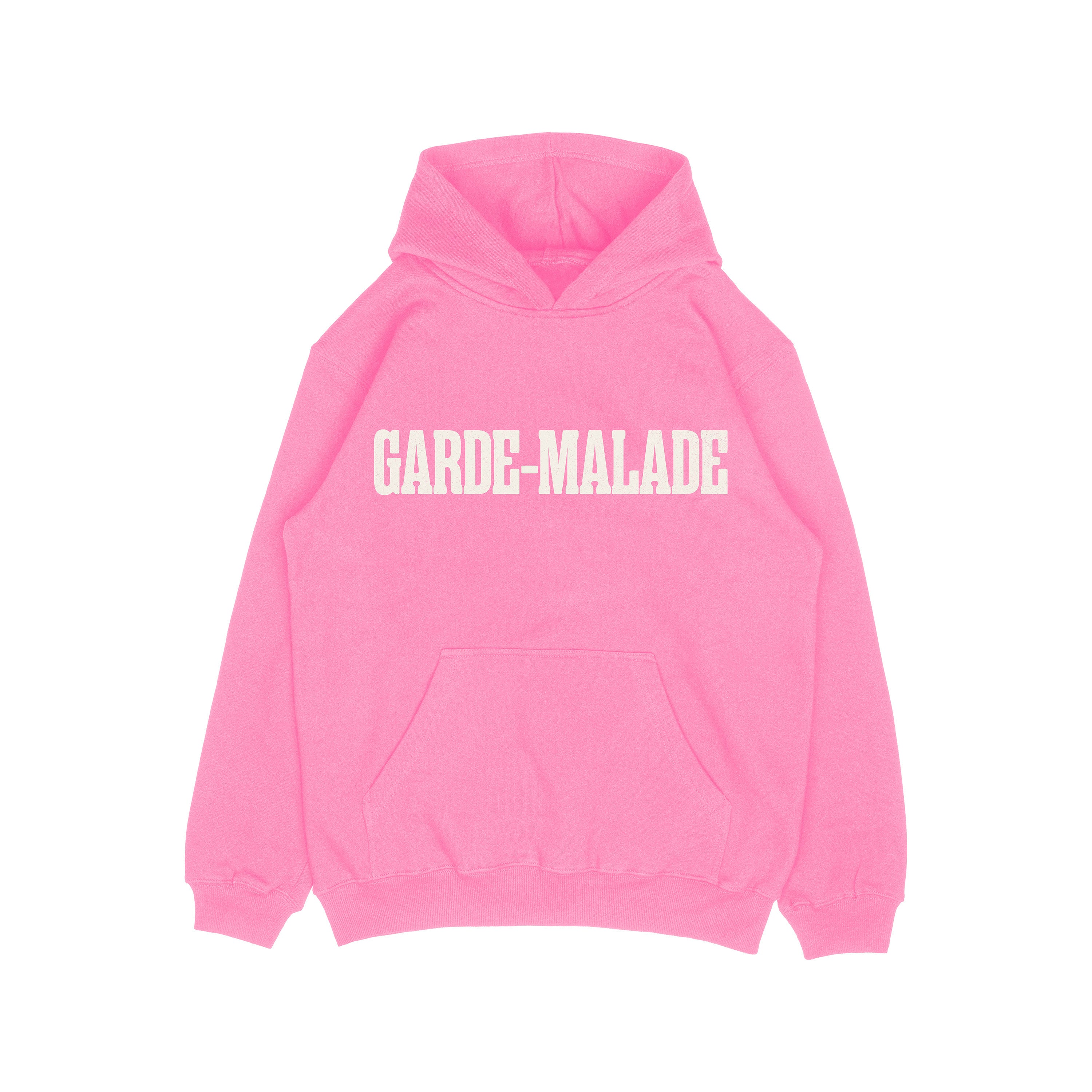 Premium Heavyweight Hoodie - Garde-Malade Classique - Azalea Pink