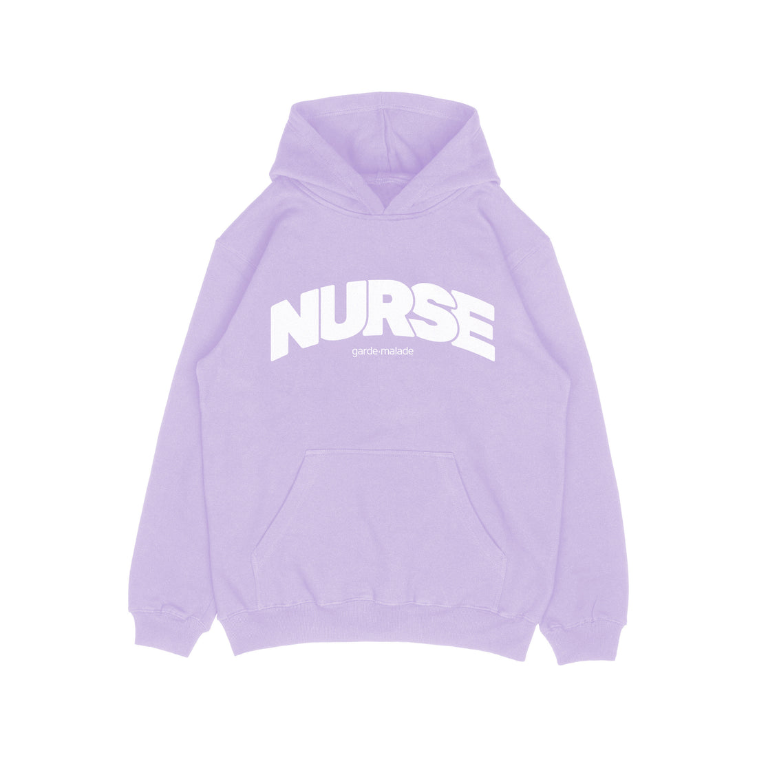 Premium Heavyweight Hoodie - NURSE - Lavender