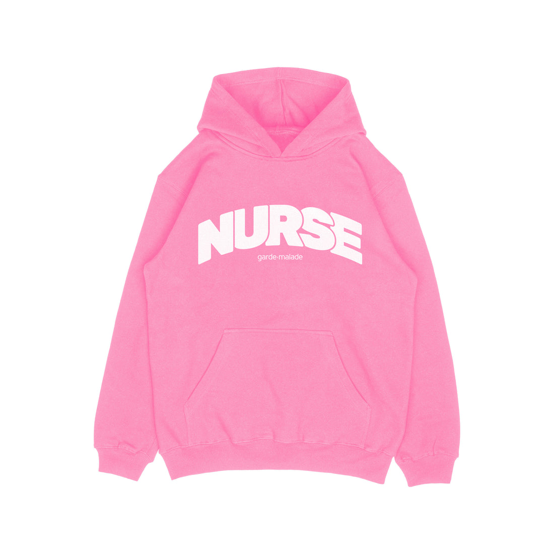 Premium Heavyweight Hoodie - NURSE - Azalea Pink