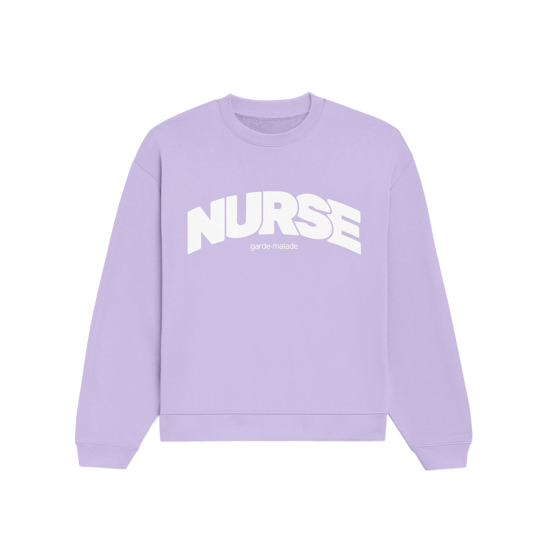 Premium Heavyweight Crewneck - NURSE - Lavande