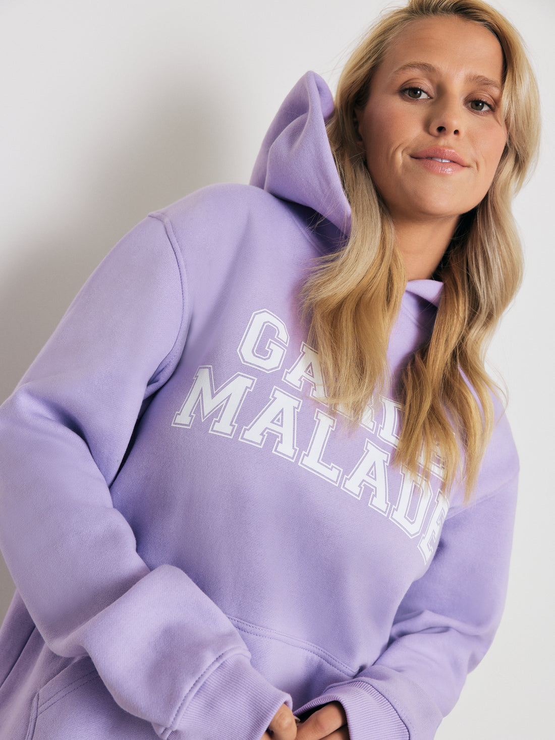 Premium Heavyweight Hoodie – College - Lavande - FINAL SALE