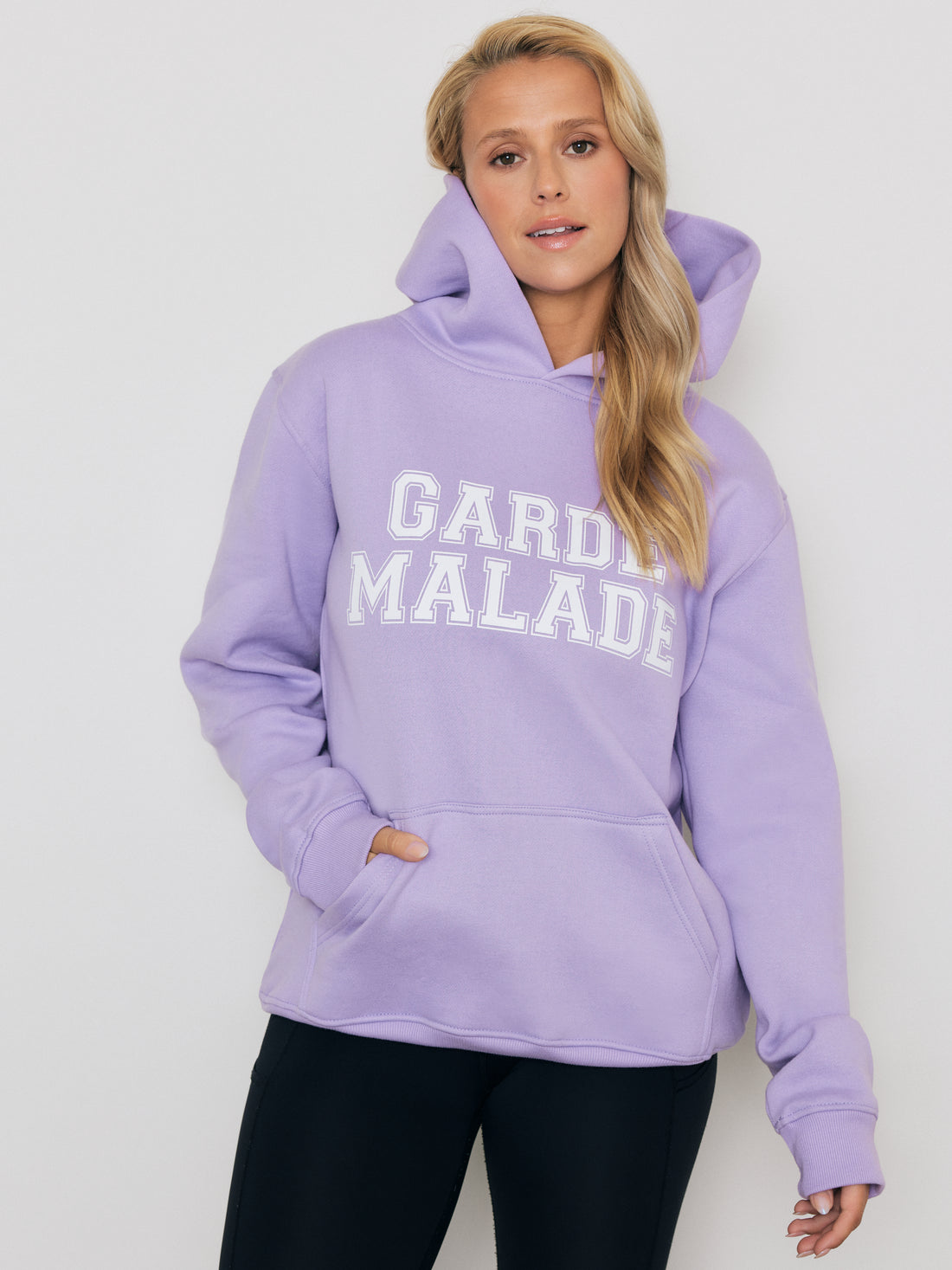 Premium Heavyweight Hoodie – College - Lavande - FINAL SALE