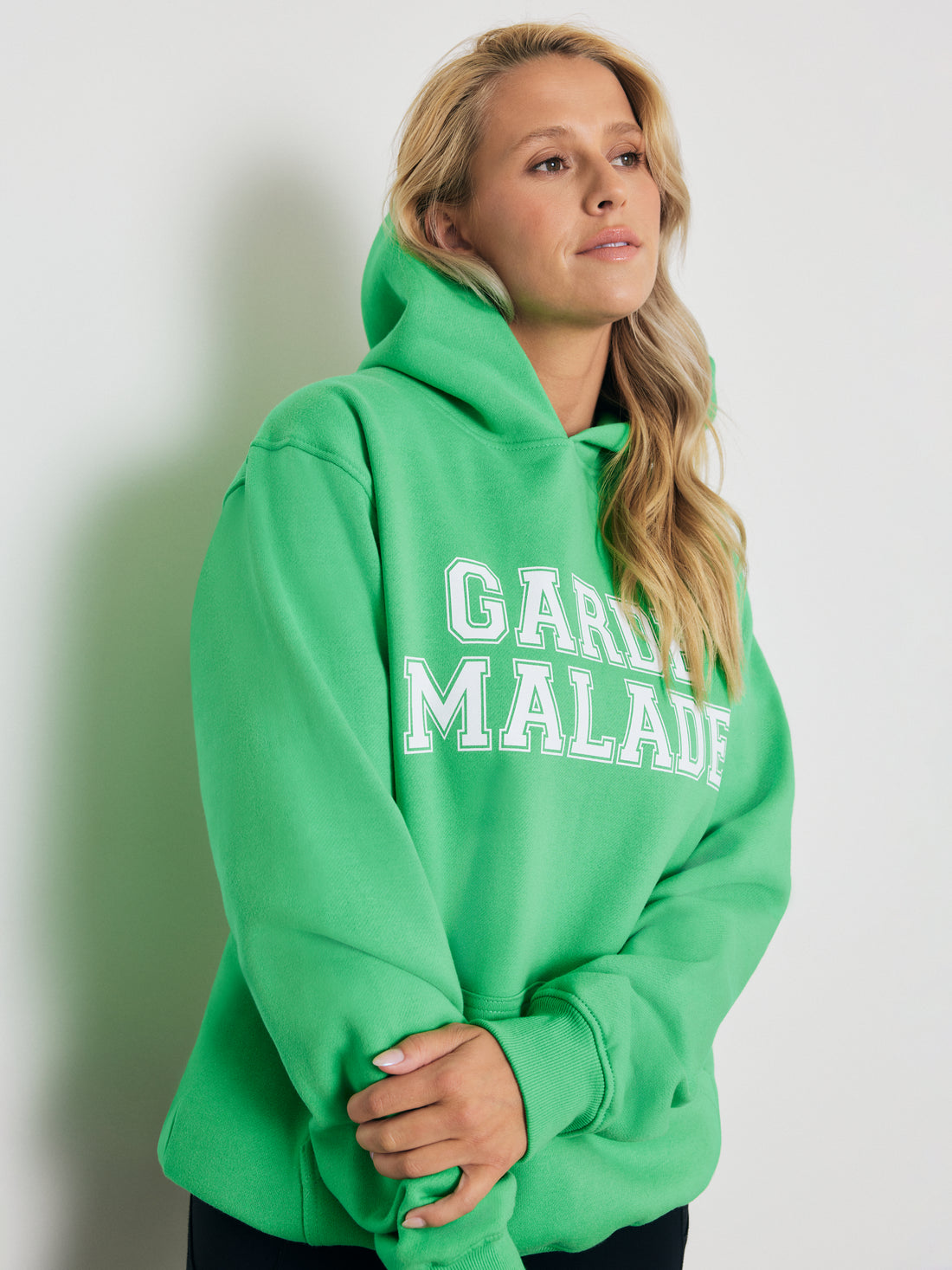 Premium Heavyweight Hoodie – College - Vert - FINAL SALE
