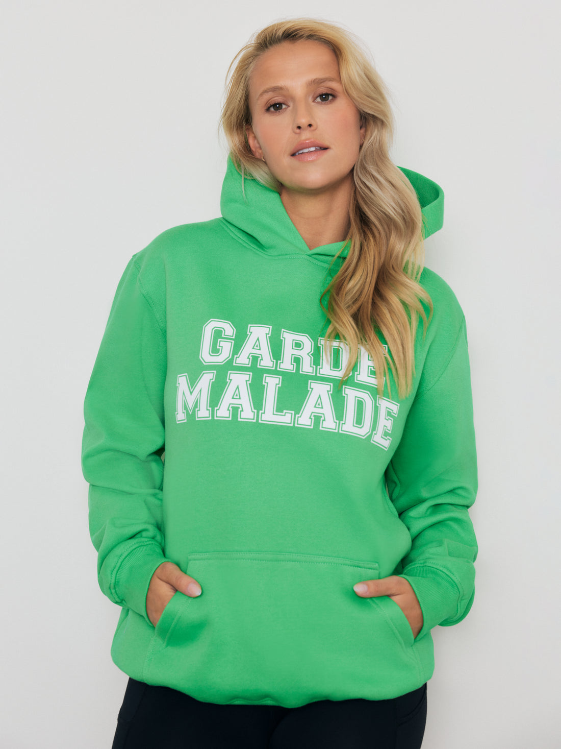 Premium Heavyweight Hoodie – College - Vert - FINAL SALE