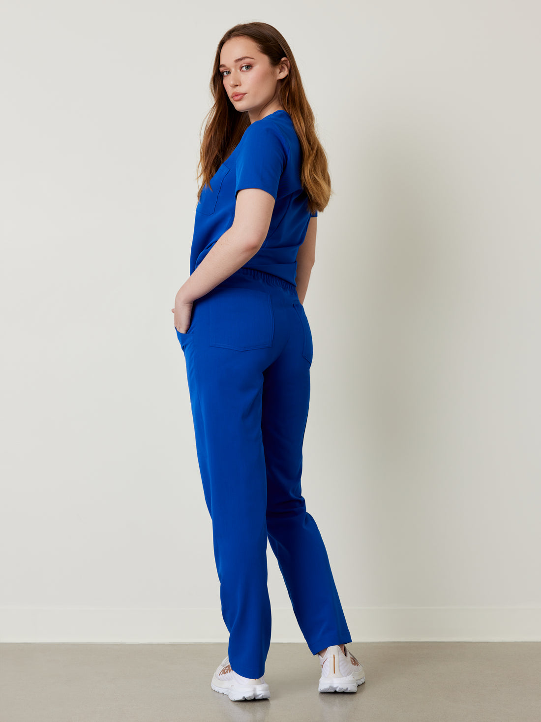 JULIETA RE-GARDE™ - BLEU ROYAL - Pantalon Coupe Droite - SILVADUR™