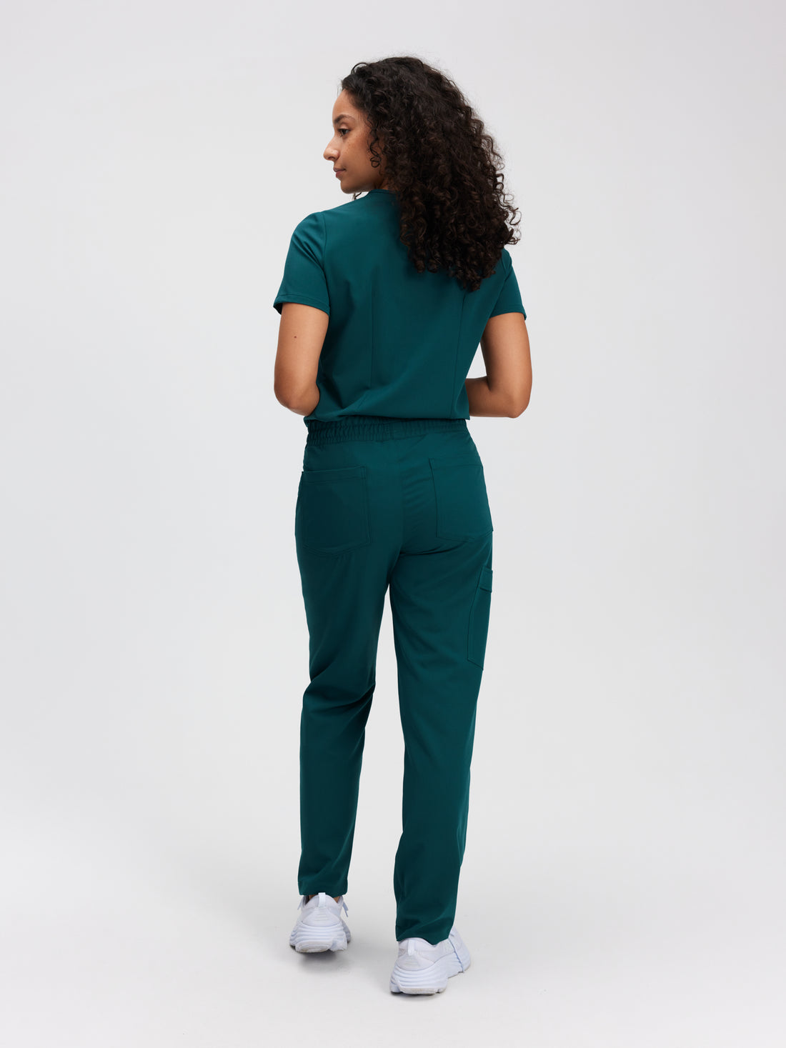JULIETA RE-GARDE™ - TEAL - Straight Cut Scrub Pants - SILVADUR™