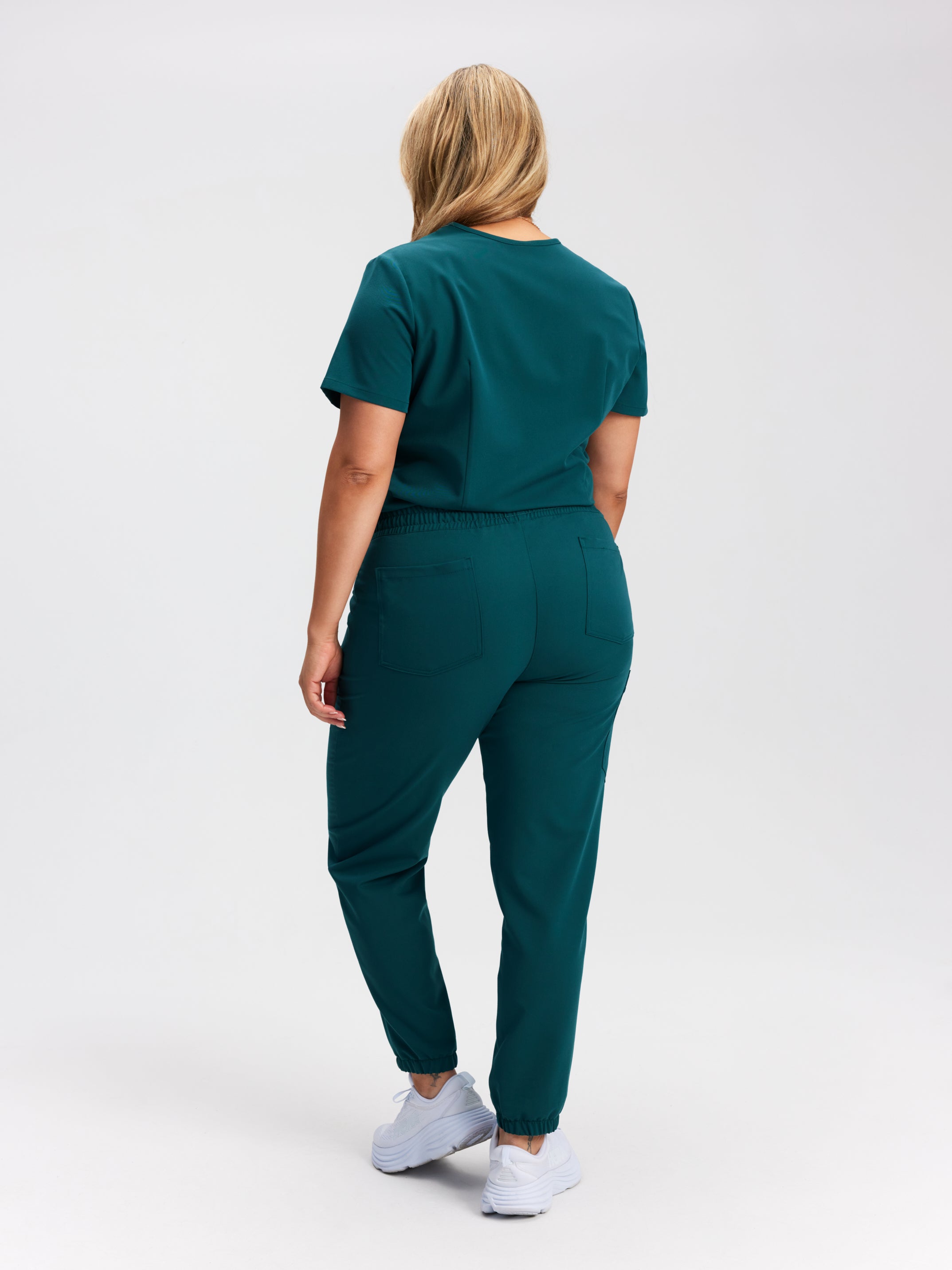ROSIE RE-GARDE™ - TEAL - Jogger Scrub Pants - SILVADUR™