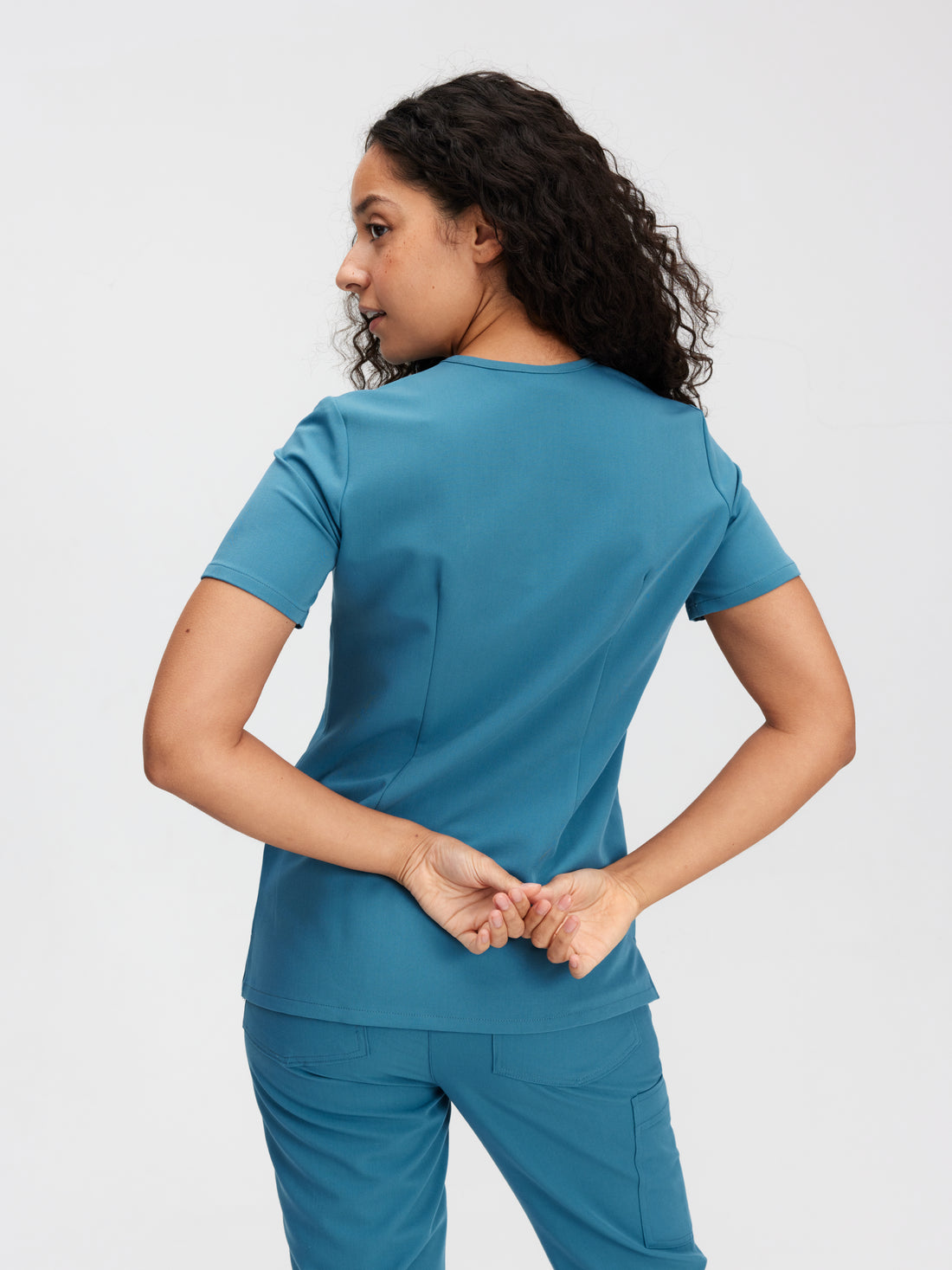 CHLOE RE-GARDE™ - BLEU ACIER - Haut Trois Poches - Vente Finale